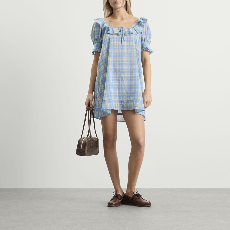 DAMSON MADDER. Damson Madder Harlow Mini Night Dress outlook