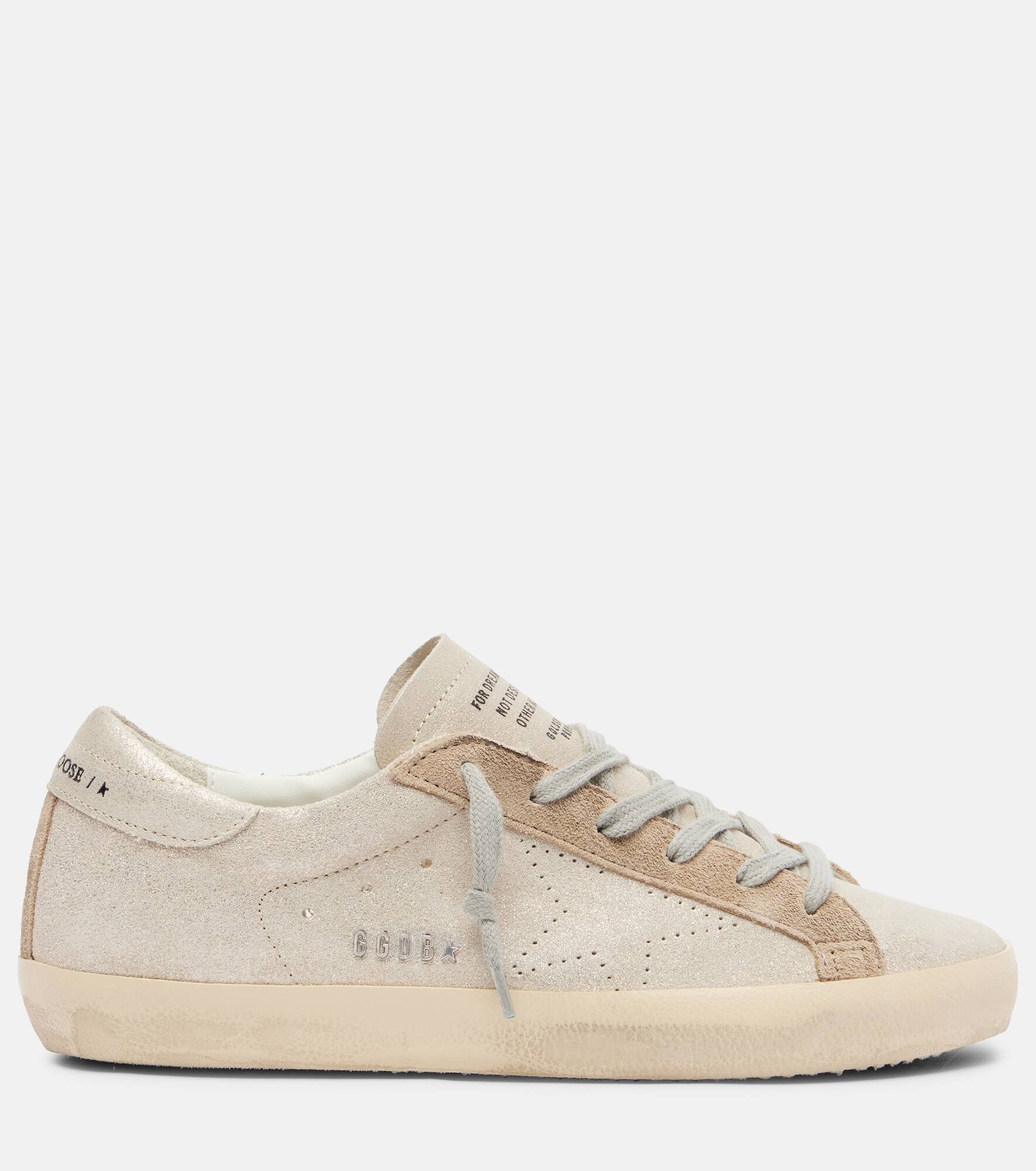 Super-Star glitter leather sneakers - 4