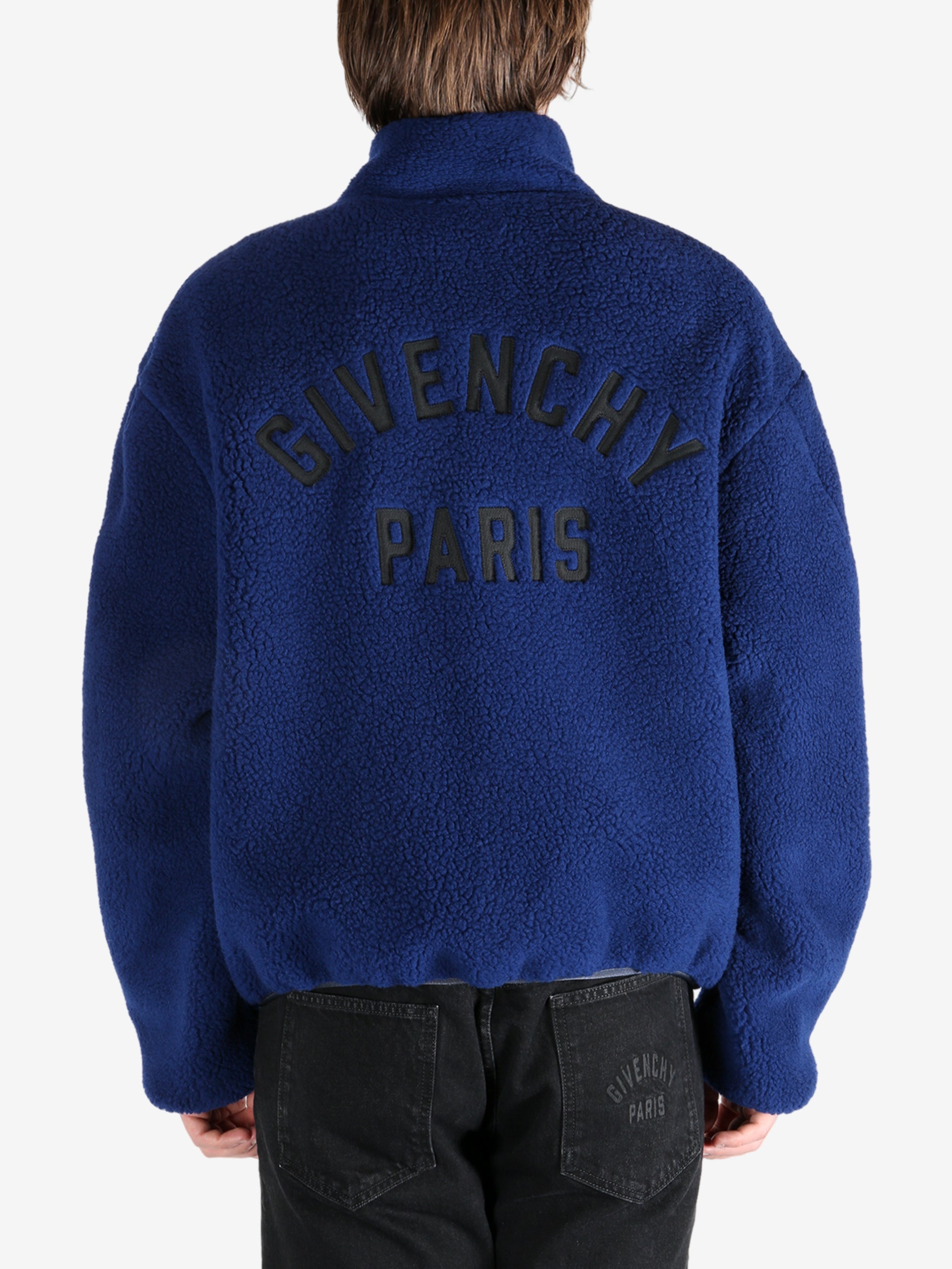 GIVENCHY - Men Couture Seam Fleece Blouson - 3