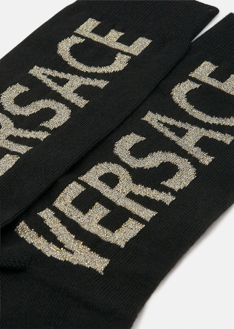VERSACE Versace Logo Socks outlook