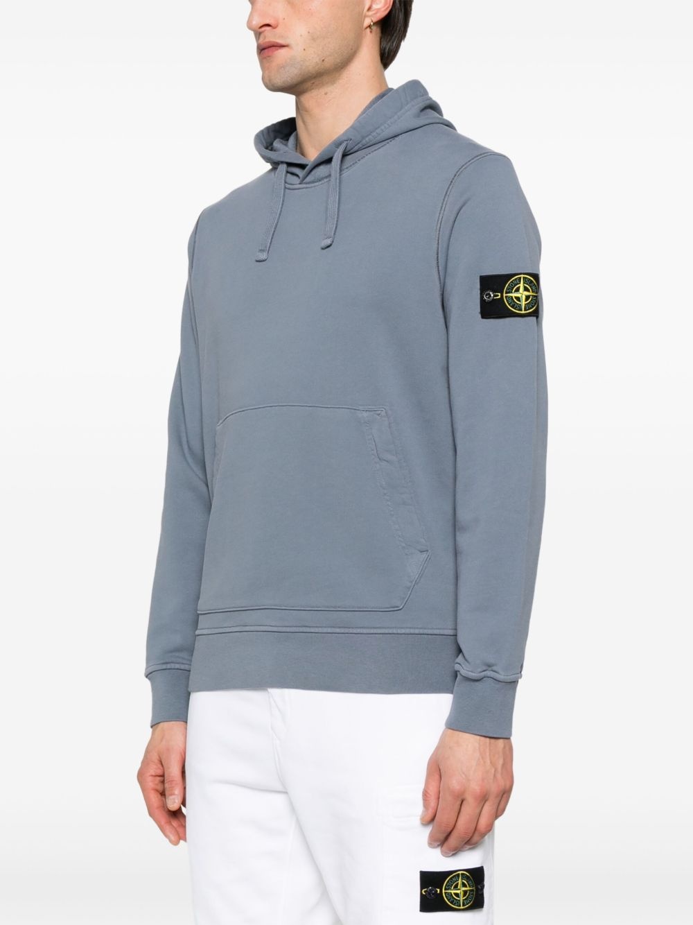 Compass-badge hoodie - 3