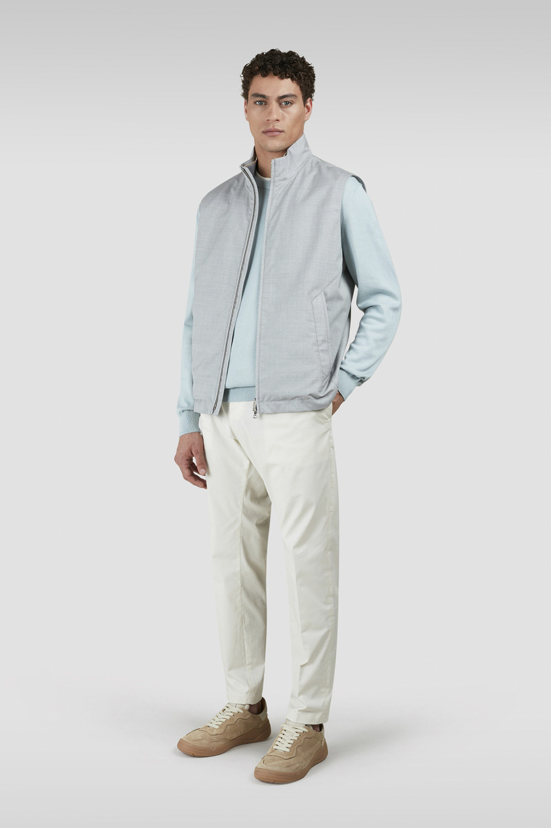 Paul & Shark LINEN JERSEY T-SHIRT WITH STRIPED PATTERN outlook