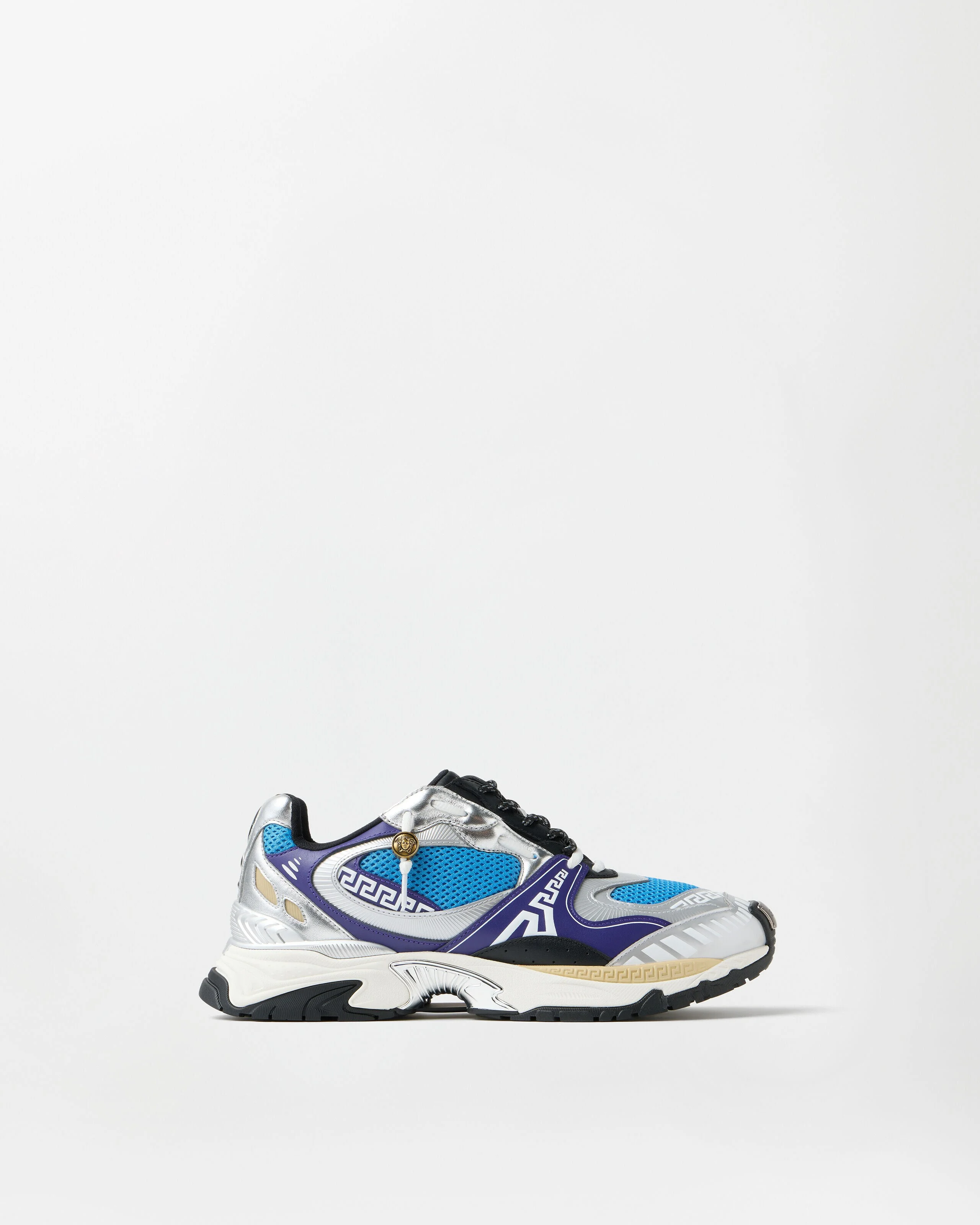 Icaro Metallic Leather Sneakers - 1