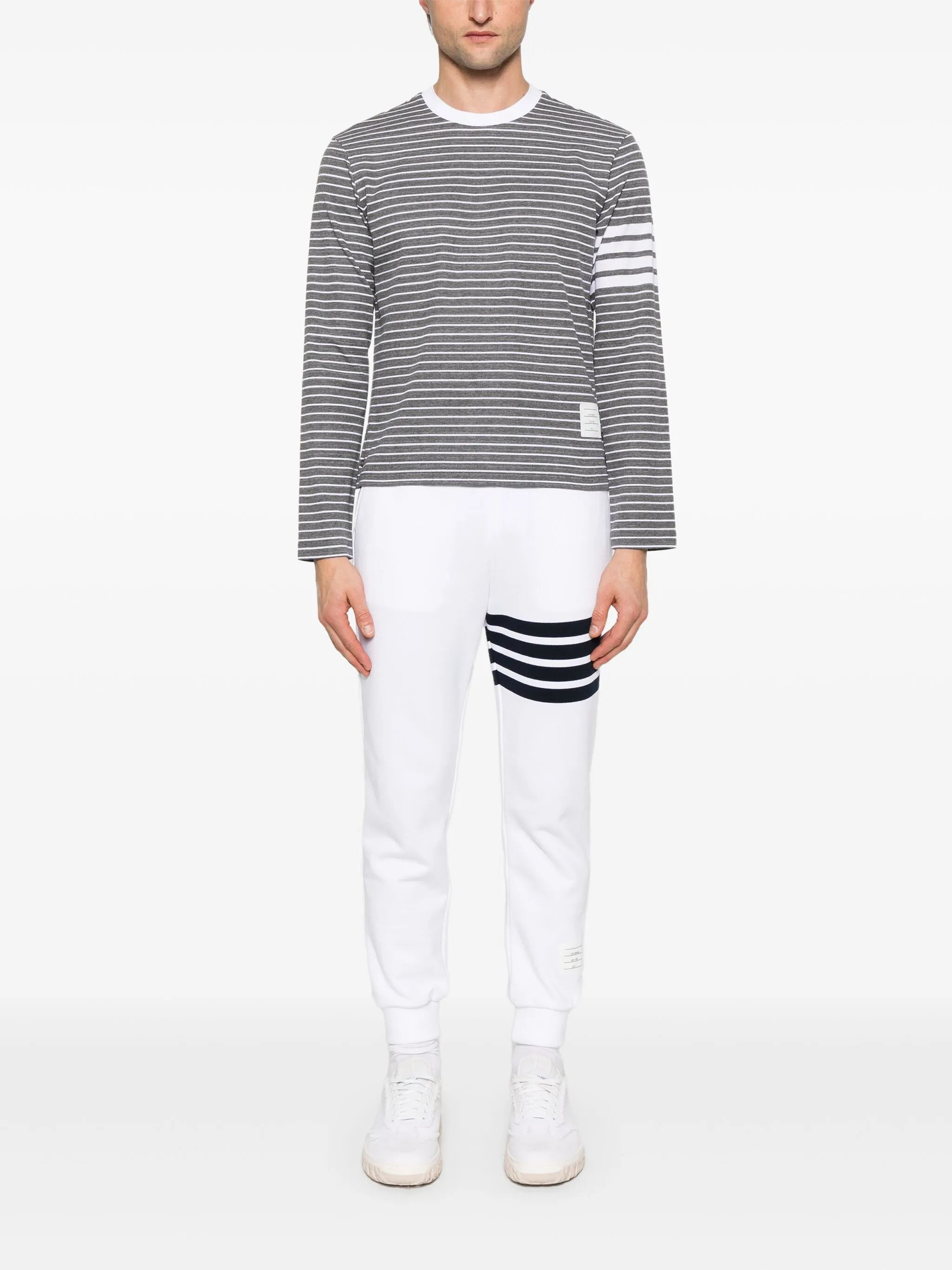4-Bar stripe long-sleeve T-shirt - 2