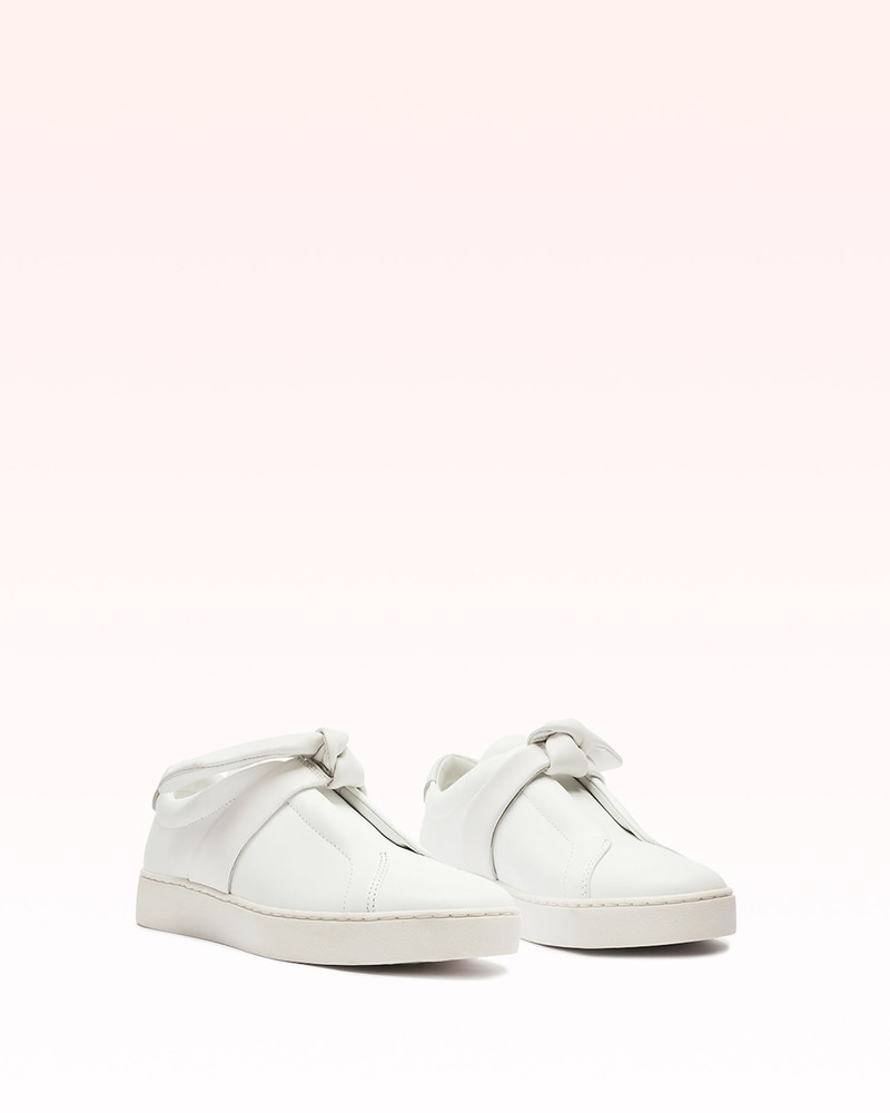 ALEXANDRE BIRMAN ASYMMETRIC CLARITA SNEAKER WHITE outlook