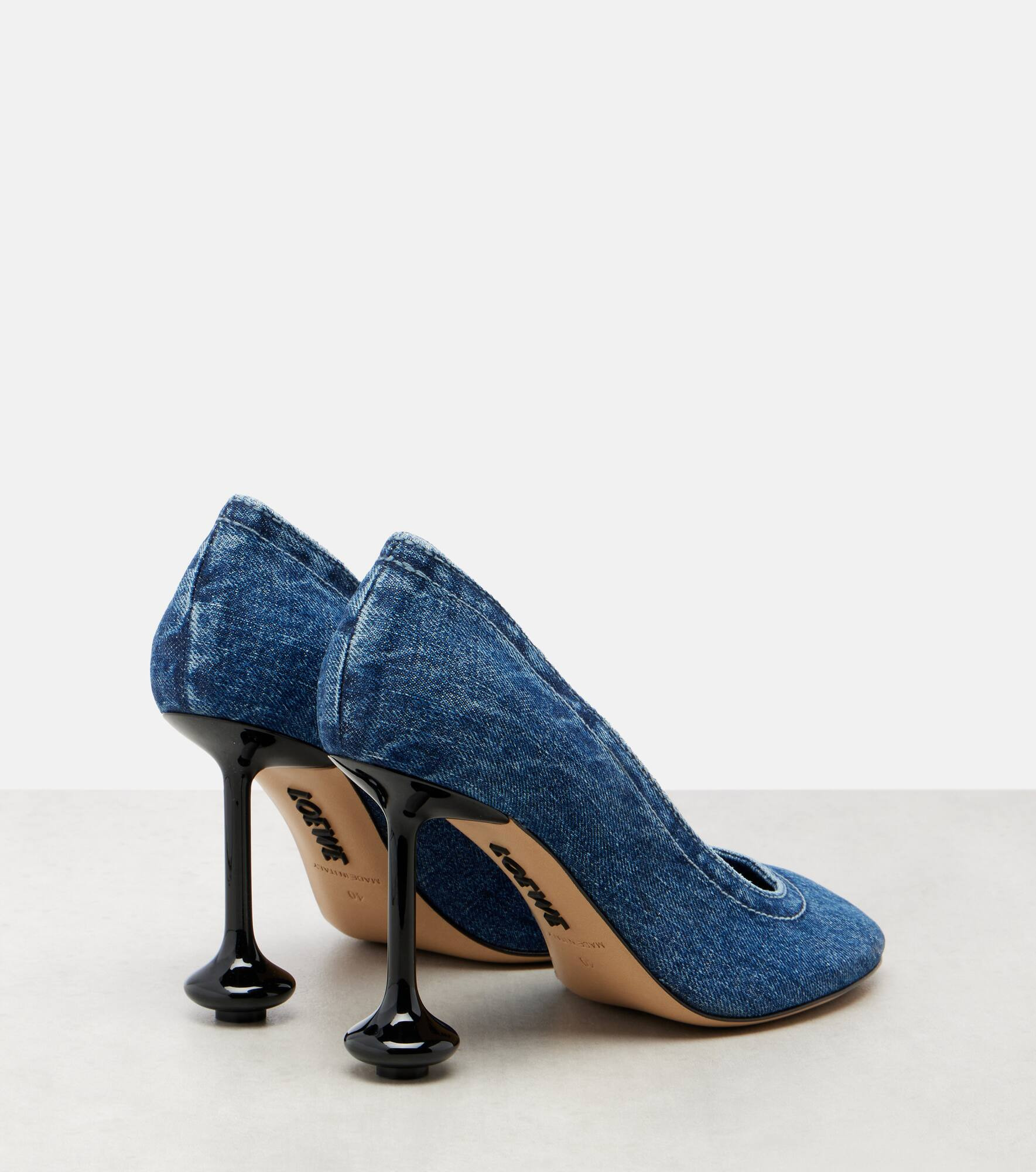 Toy 90 denim pumps - 2