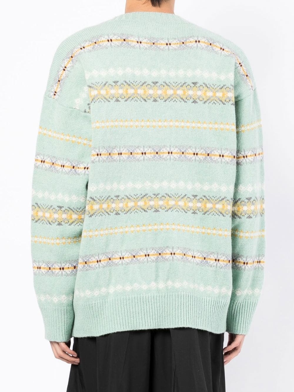 fair-isle knitted jumper - 4