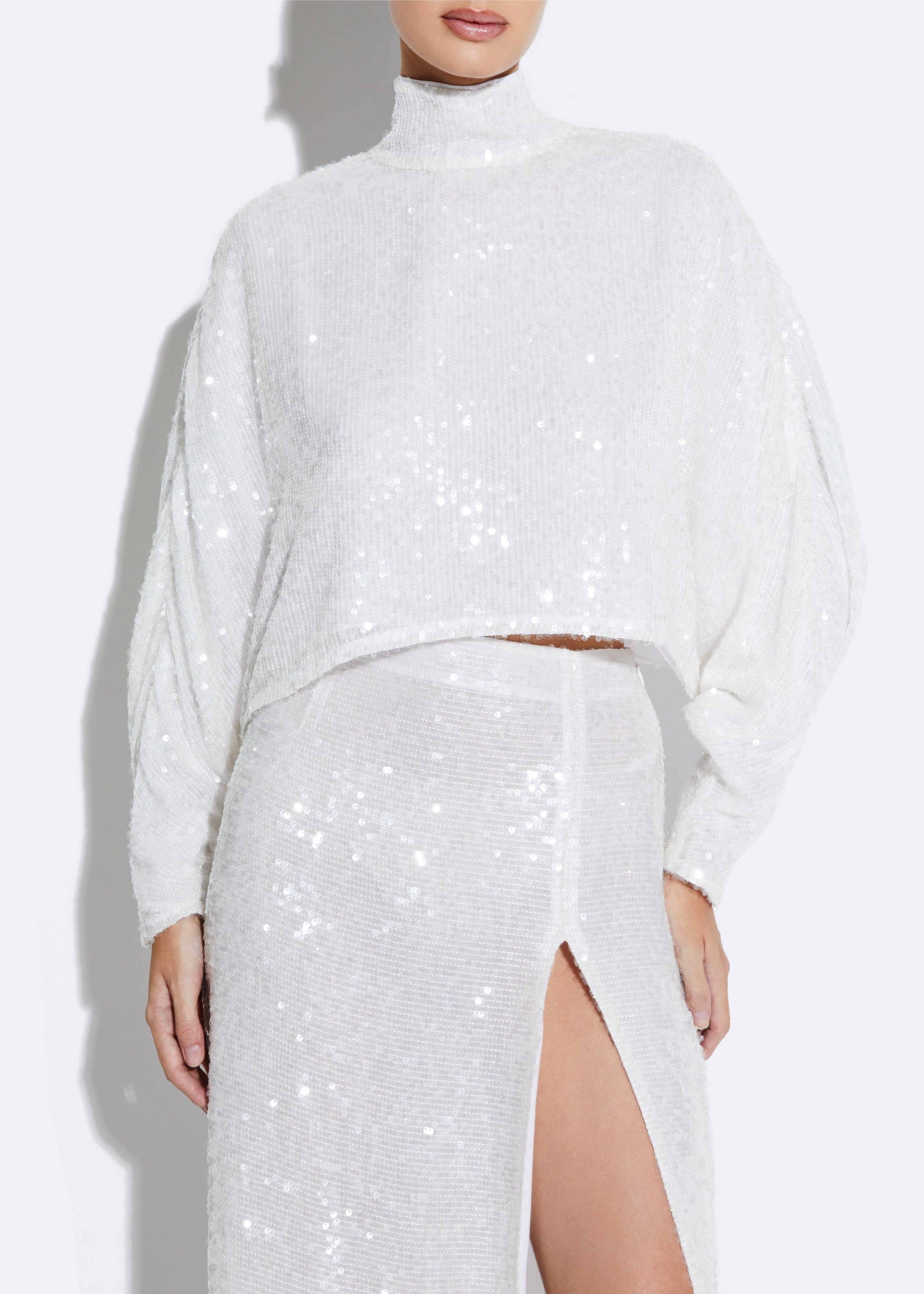 Sequin Caftan Top - 4