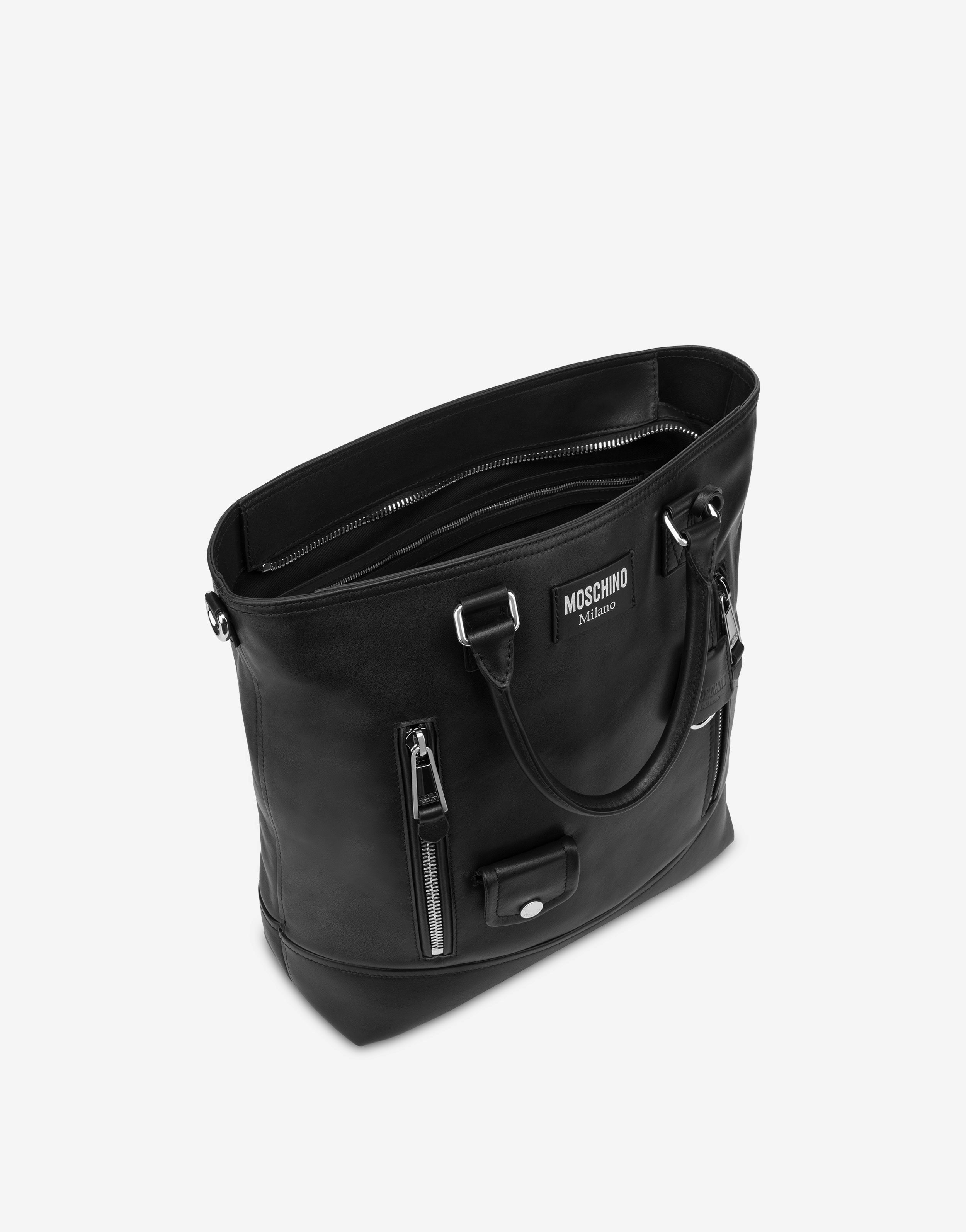 BIKER CALFSKIN SHOPPER - 3