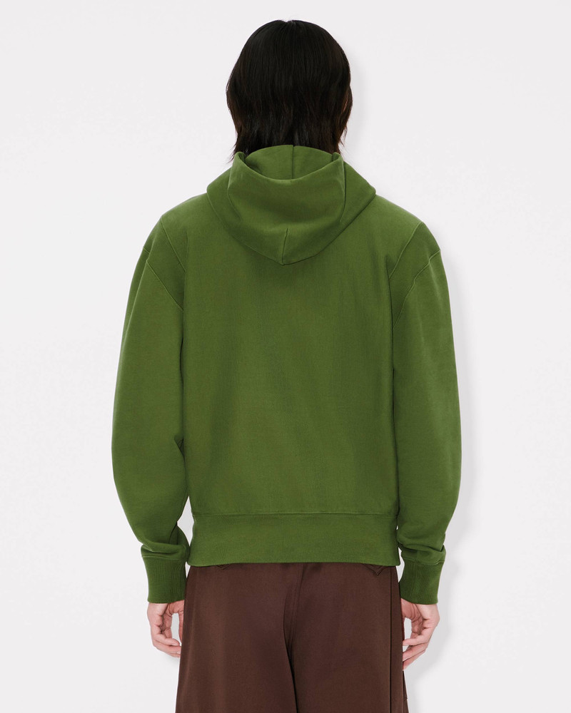 'Boke Flower 2.0' embroidered hoodie in cotton 4