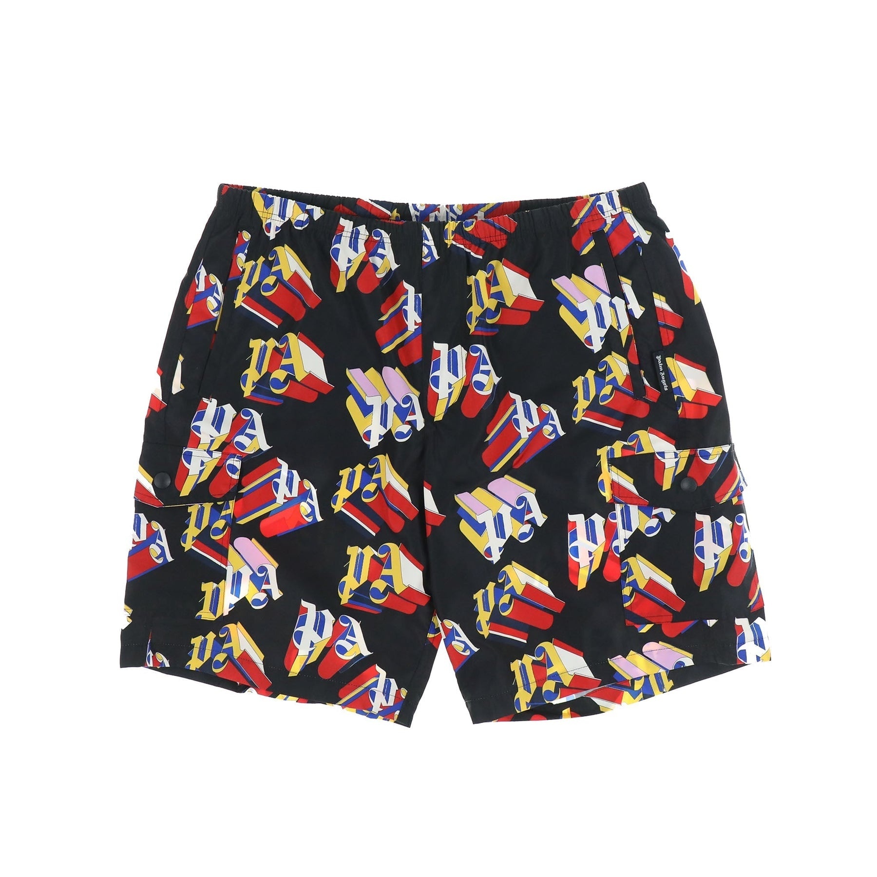 3D PA SWIMSHORT / BLK RED - 1