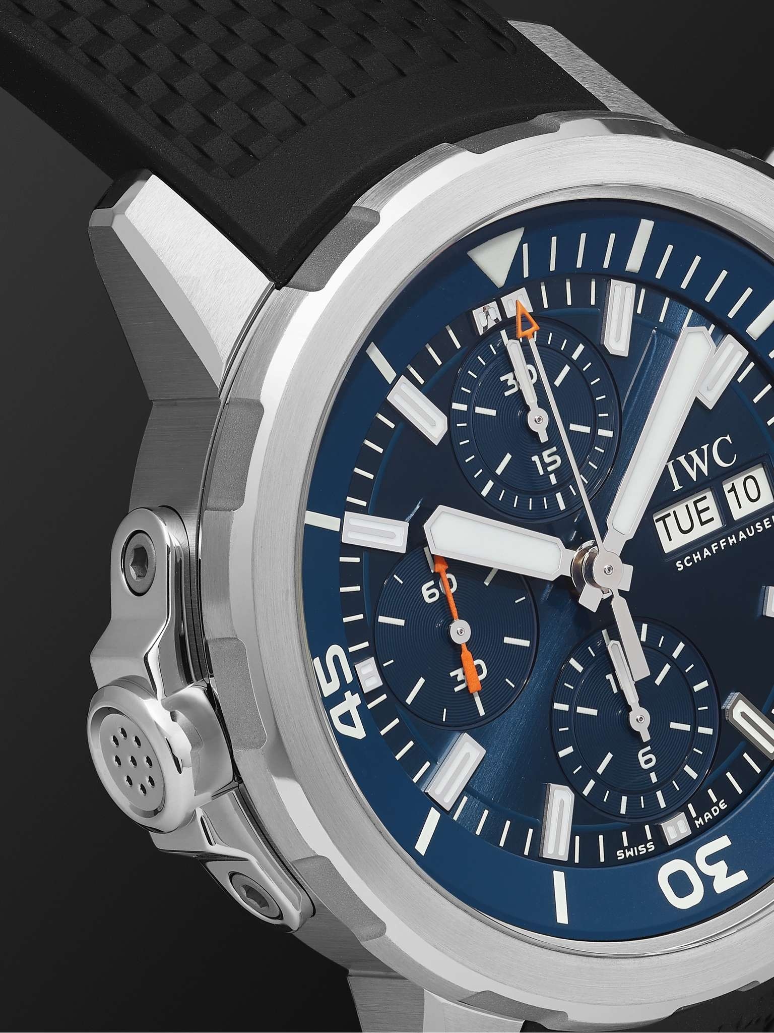 Aquatimer Expedition Jacques-Yves Cousteau Edition Automatic Chronograph 44mm Stainless Steel and Ru - 6