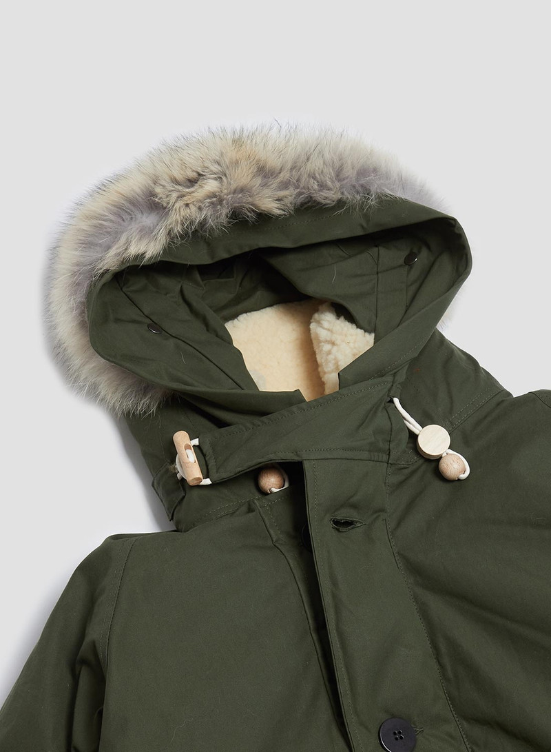 Everest Parka in Olive 5