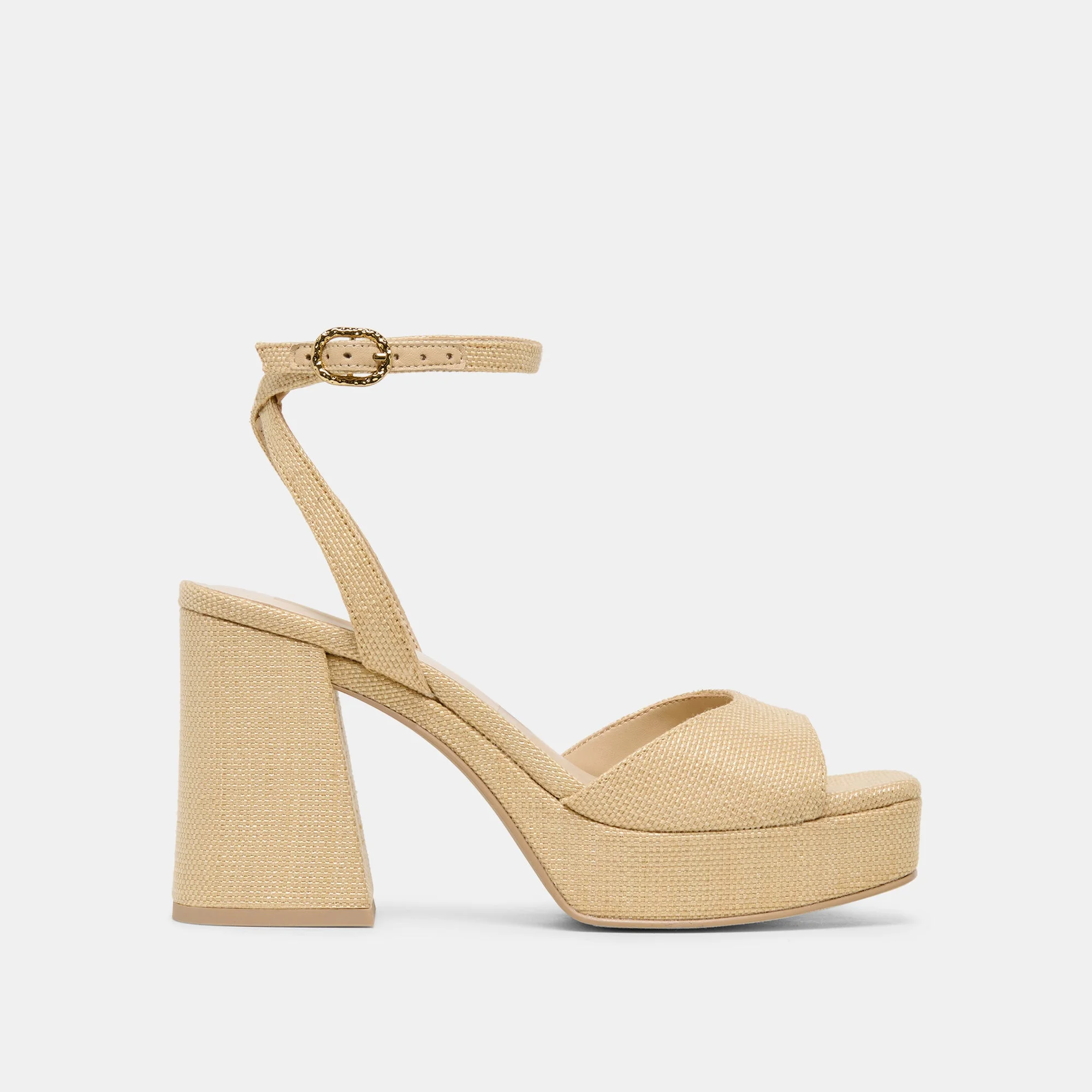 FELICA HEELS NATURAL RAFFIA - 1