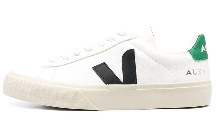 Veja Campo Chromefree Leather 'White Black Emeraude' CP0503155 - 2