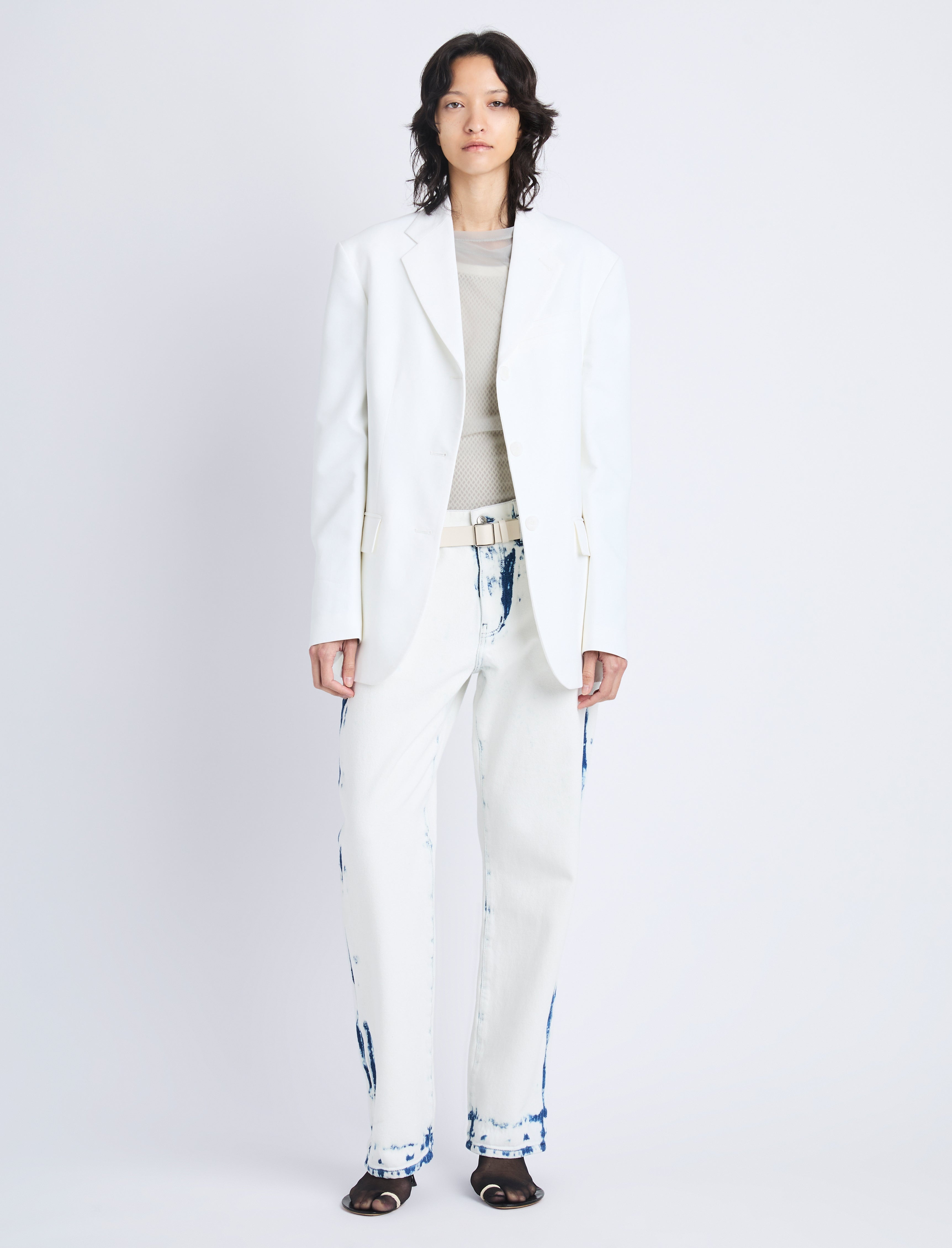 Sandis Jacket in Cotton Viscose - 2