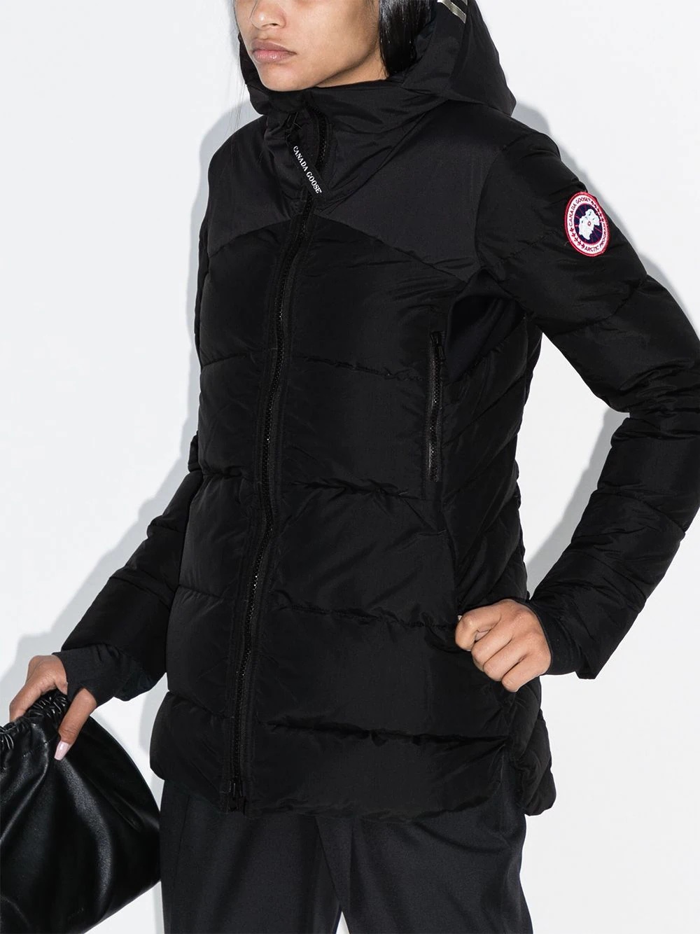 Hybridge hooded puffer jacket - 2