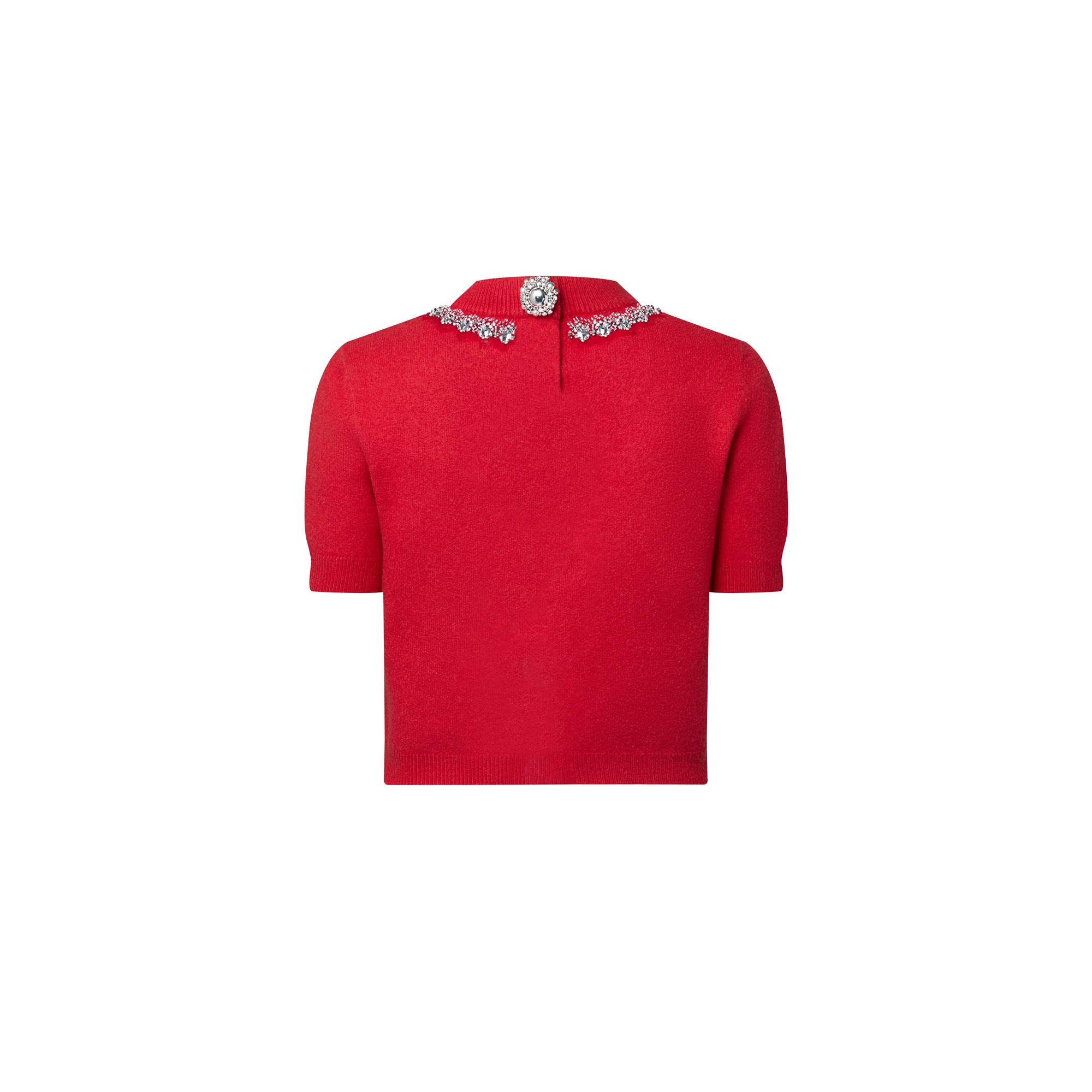 Jewel Button Knit Top - 3