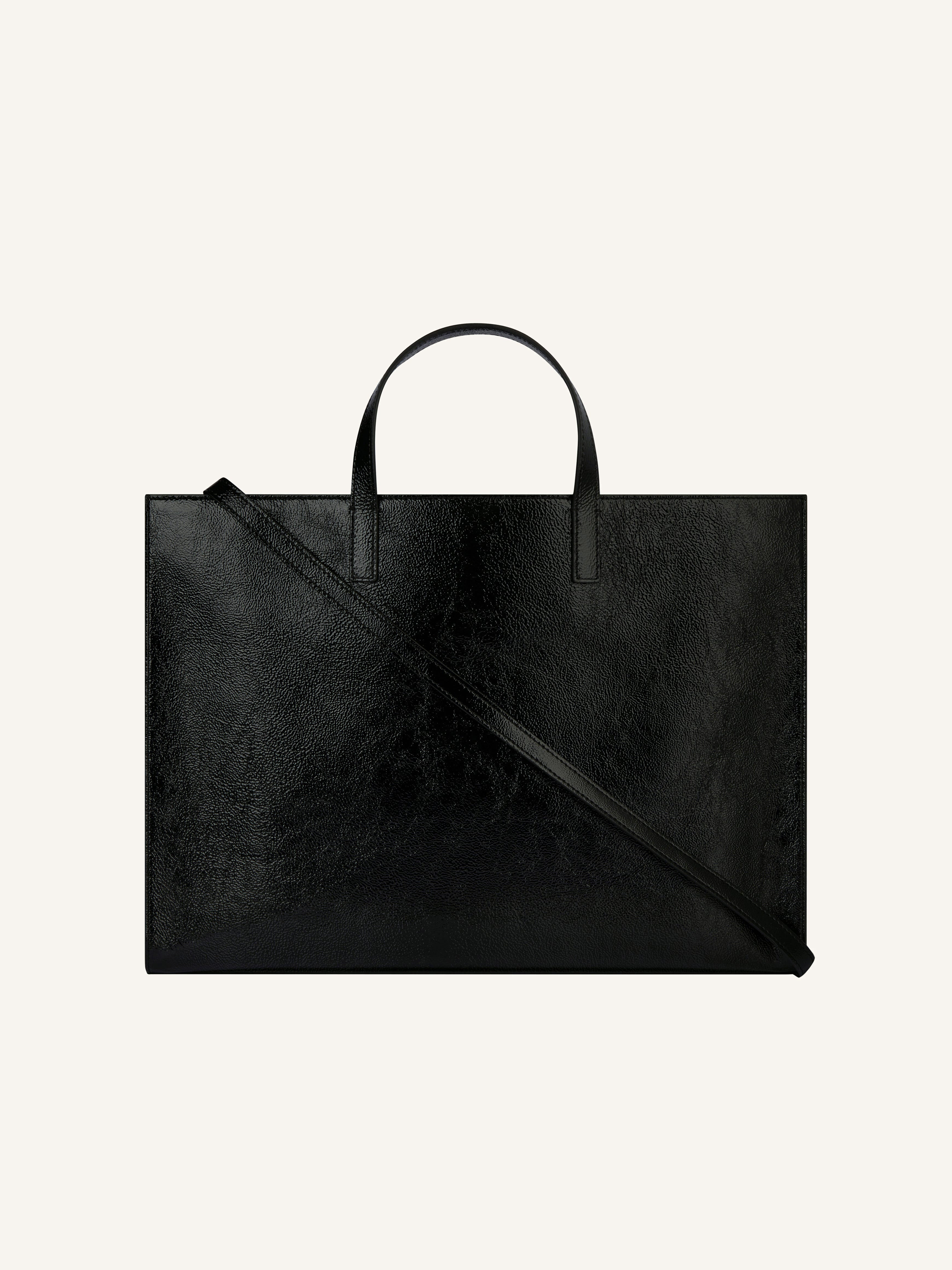 HERITAGE AC NAPLACK LEATHER TOTE BAG - 5