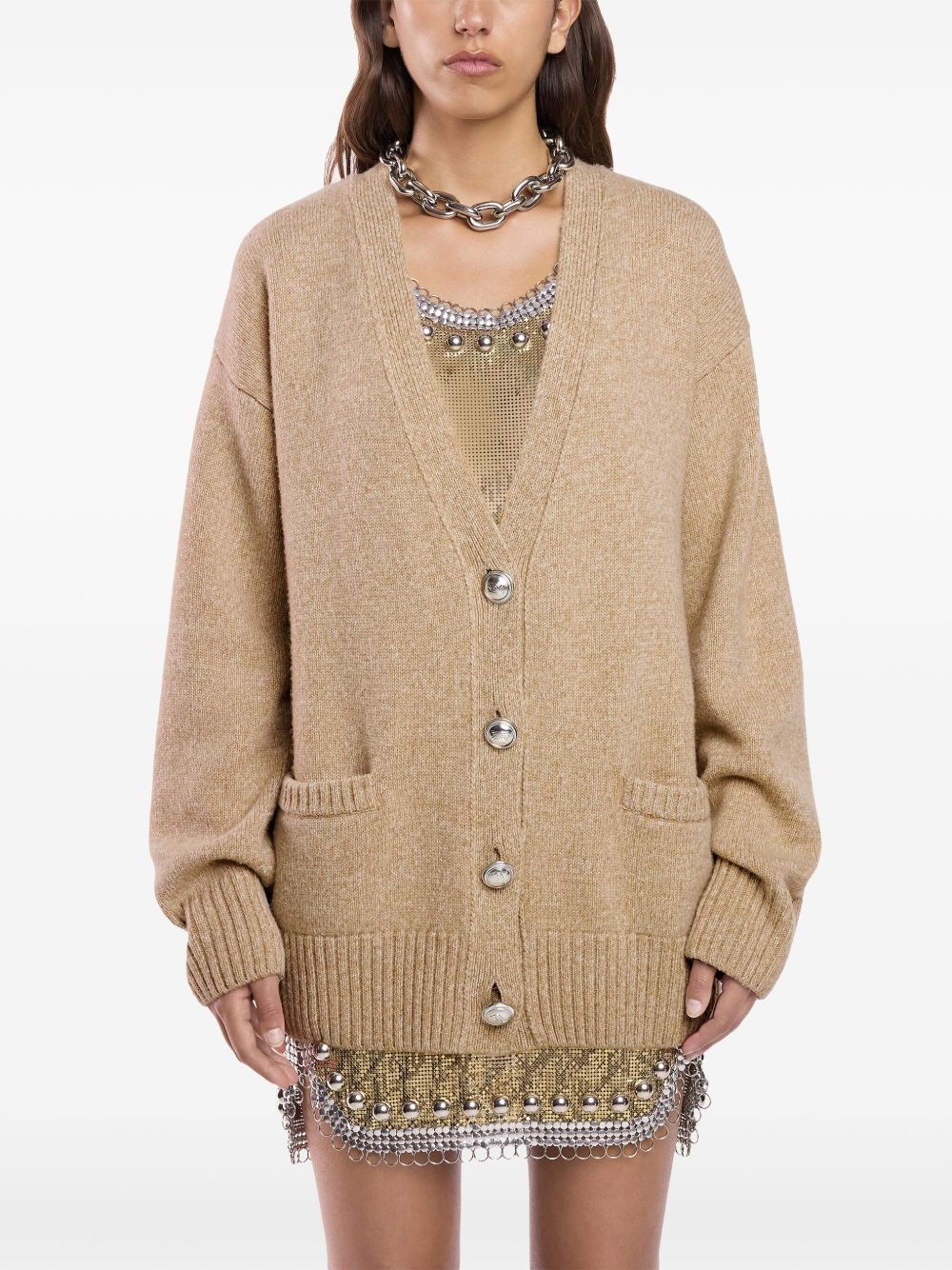 buttoned cardigan - 5