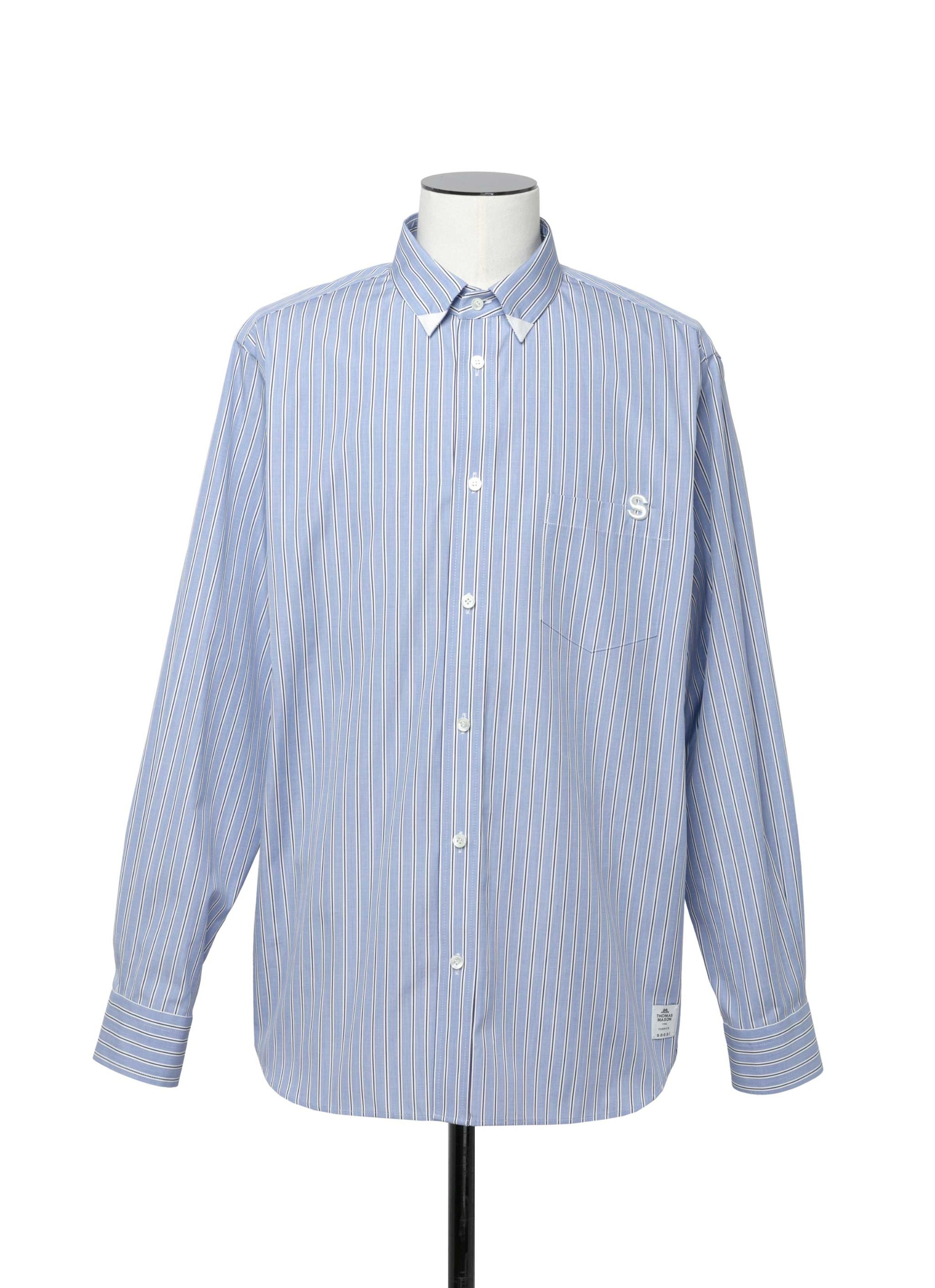 Thomas Mason s Cotton Poplin Shirt - 1