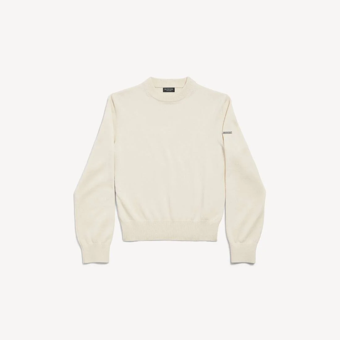 Women's Crewneck Sweater in Cream - 1