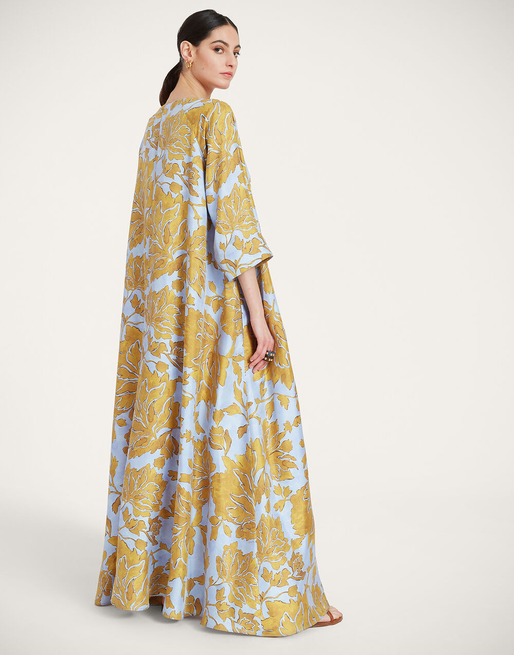 Muumuu Dress Round Neck - 5