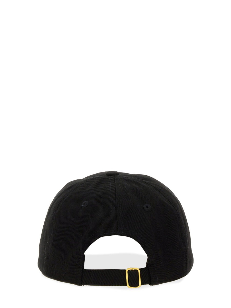 Baseball Hat With Logo Patch - 3
