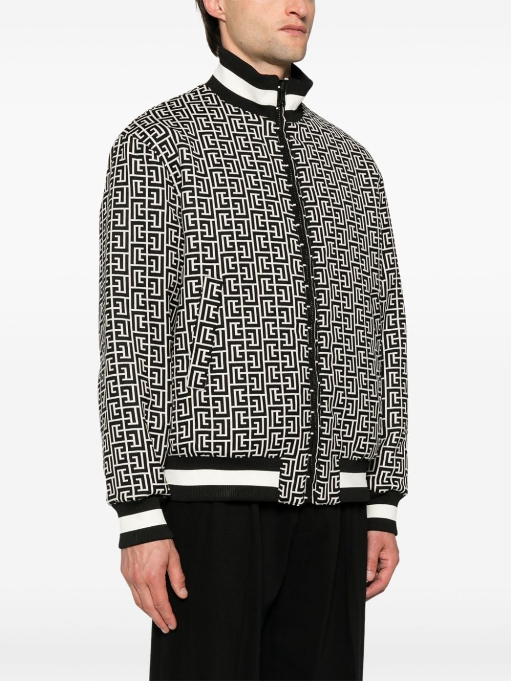 Monogram reversible bomber jacket - 3