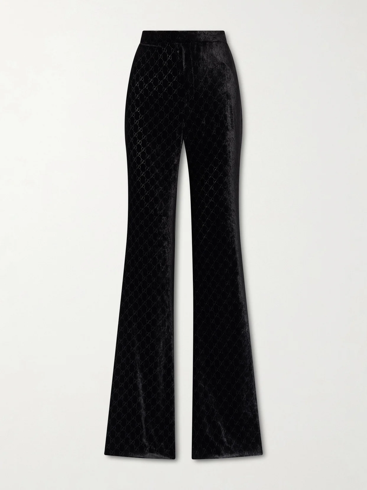 Devoré-velvet Pants - 1