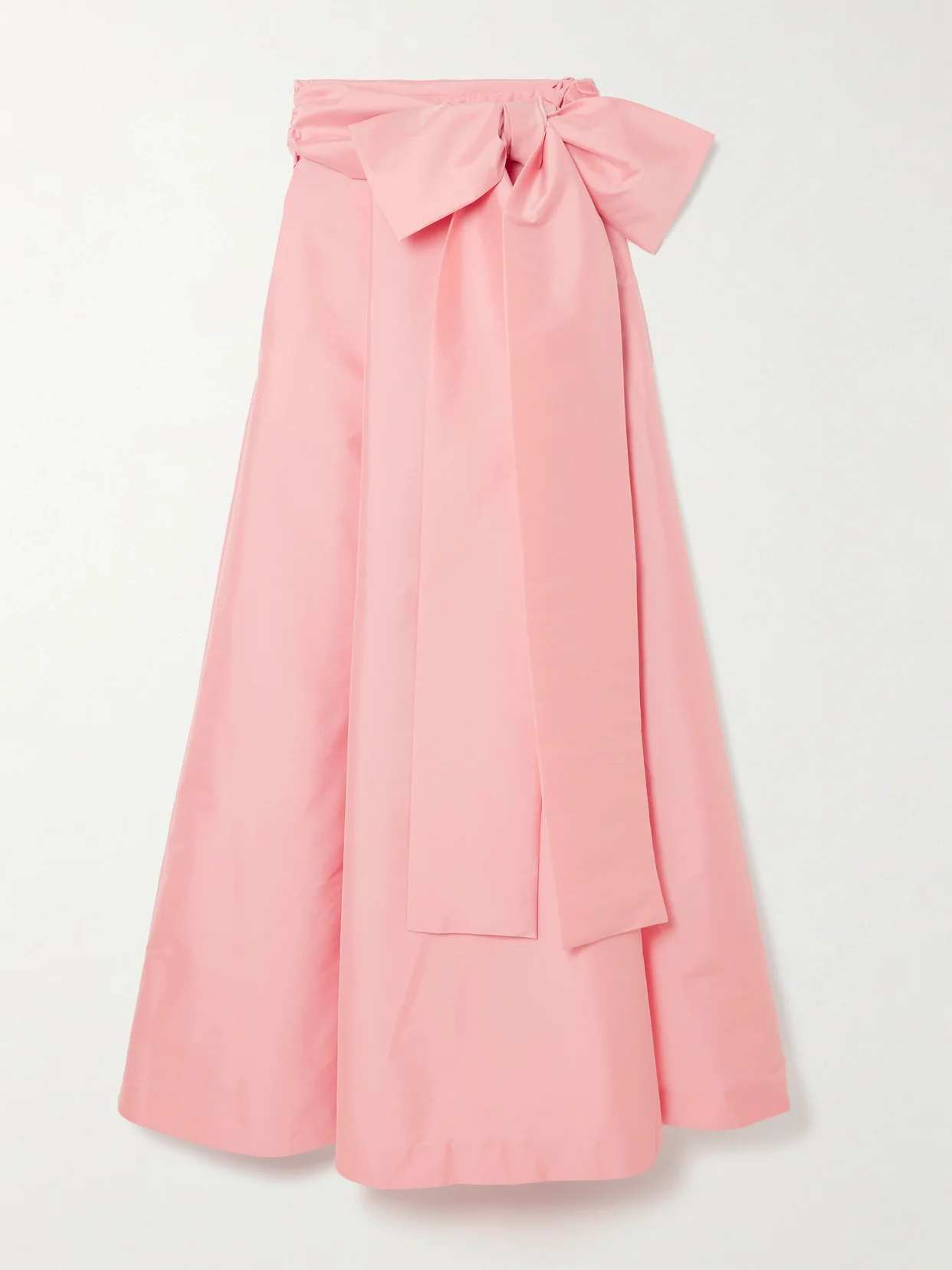 Beatrice Belted Taffeta Maxi Skirt - 1
