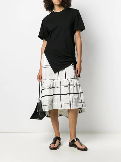 3.1 Phillip Lim SS T-SHIRT COMBO DRESS W SIDE TIE outlook