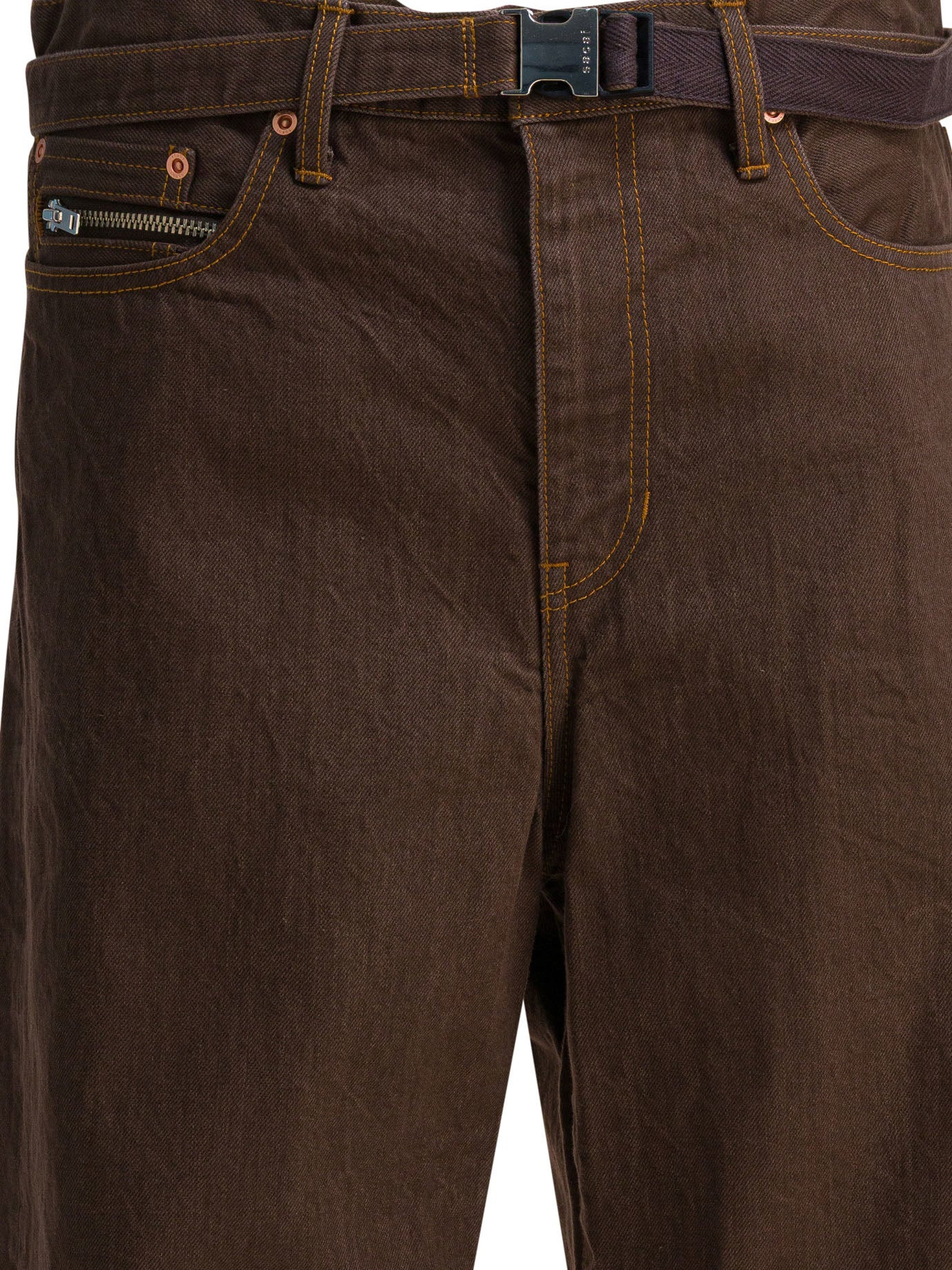 Relaxed Fit Jeans Brown - 3