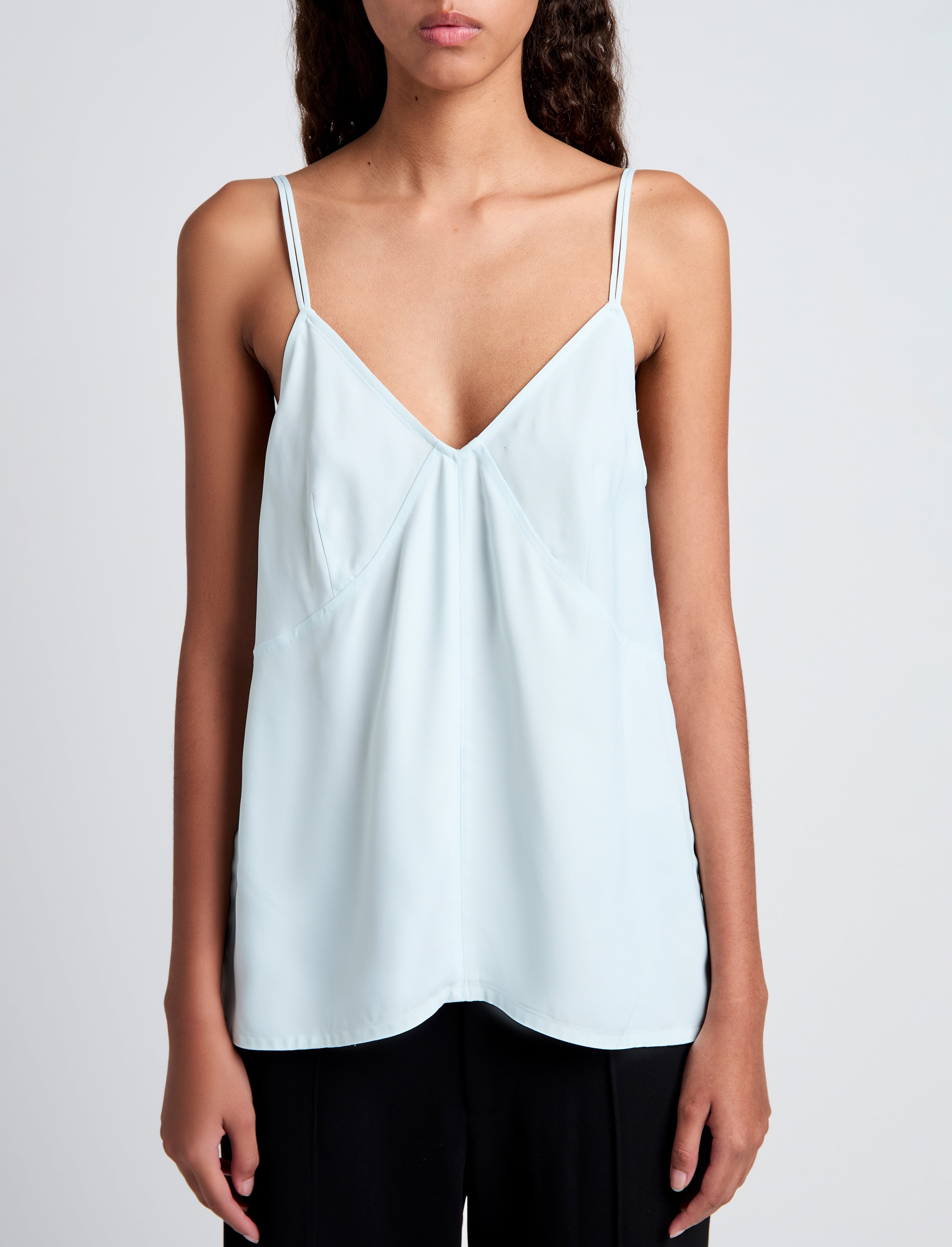Sabine Top in Viscose Gabardine - 6