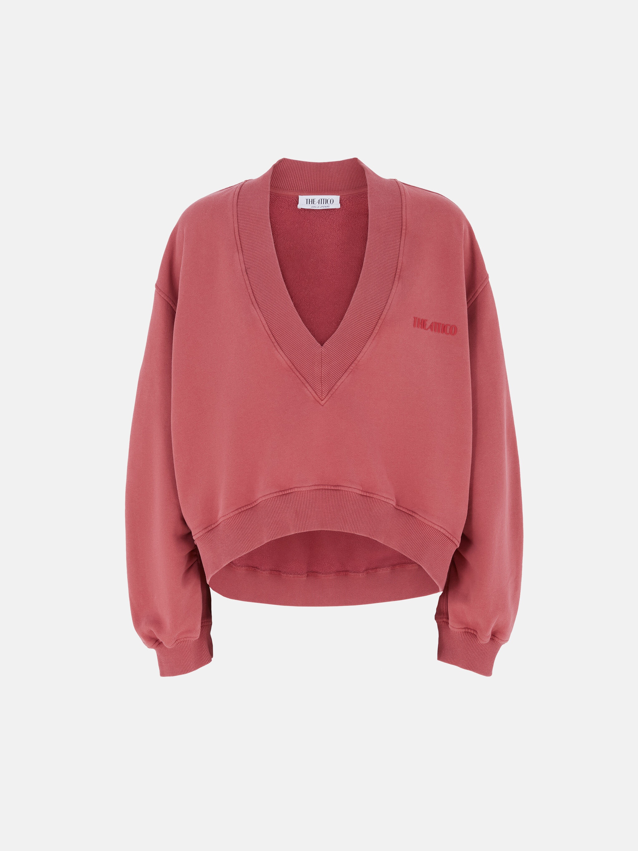 FADED BORDEAUX SWEATER - 1