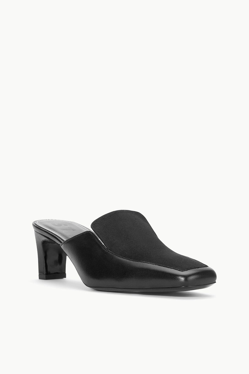 STAUD LEE LOAFER MULE BLACK 3