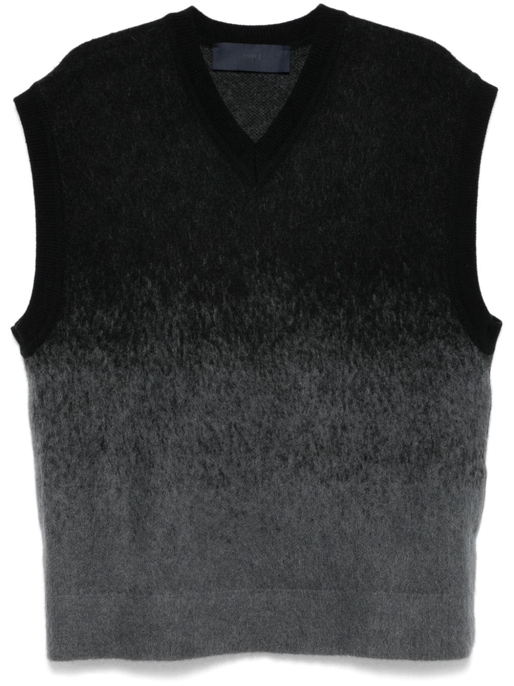ombré-effect vest - 1
