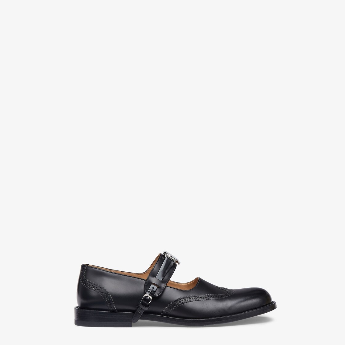 Black leather ballerinas - 2