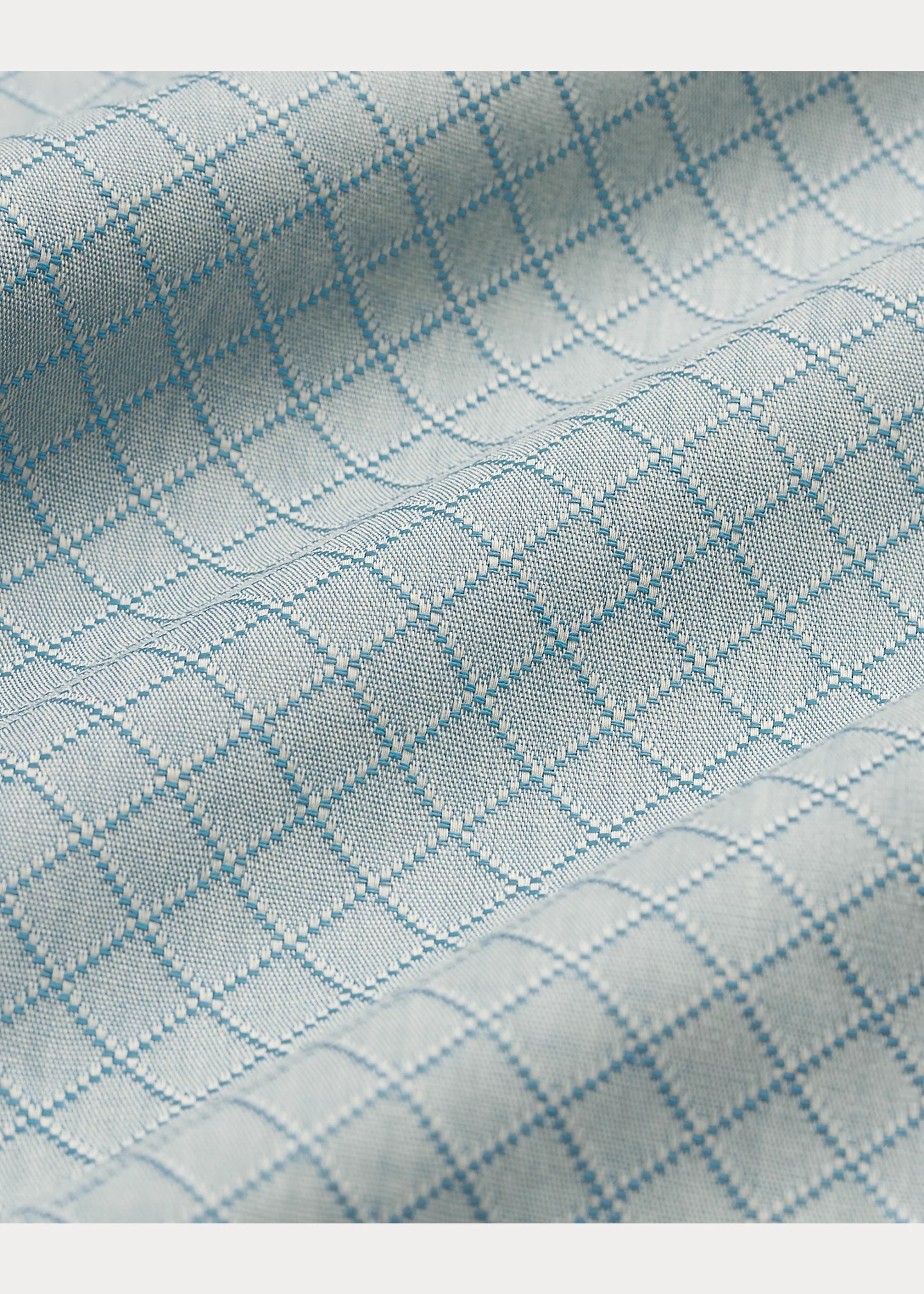 Slim Fit Checked Dobby Shirt - 10