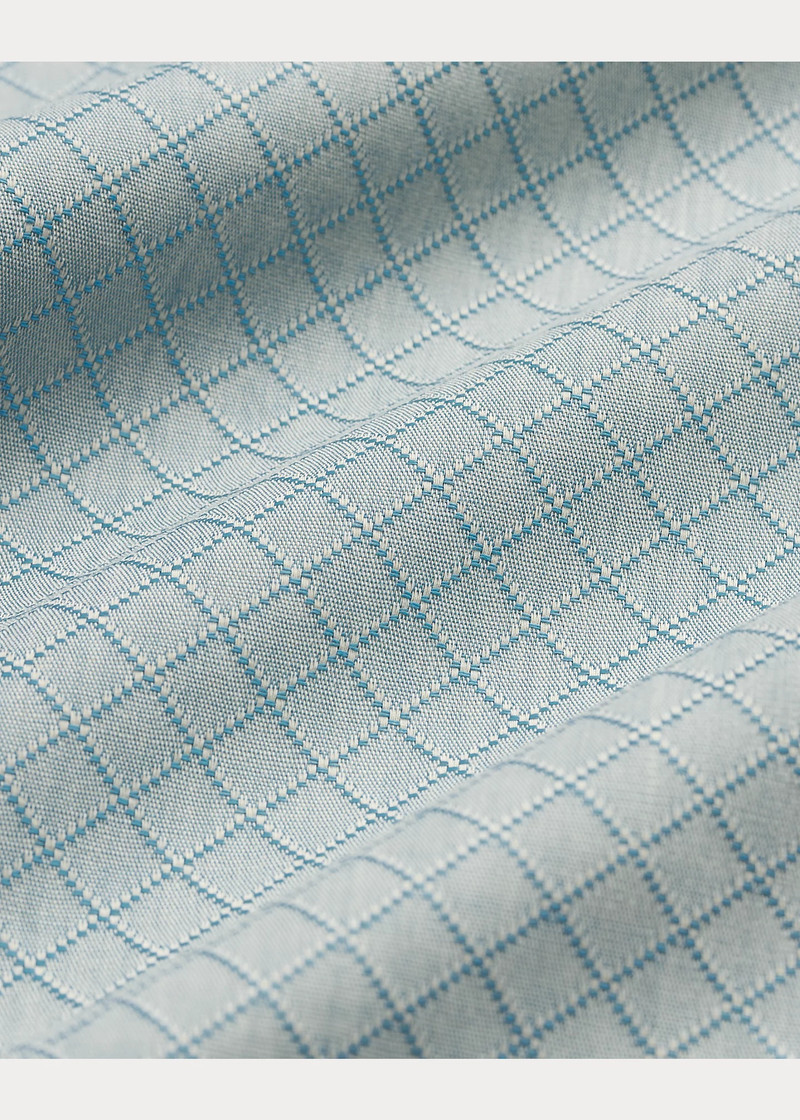 Slim Fit Checked Dobby Shirt 10