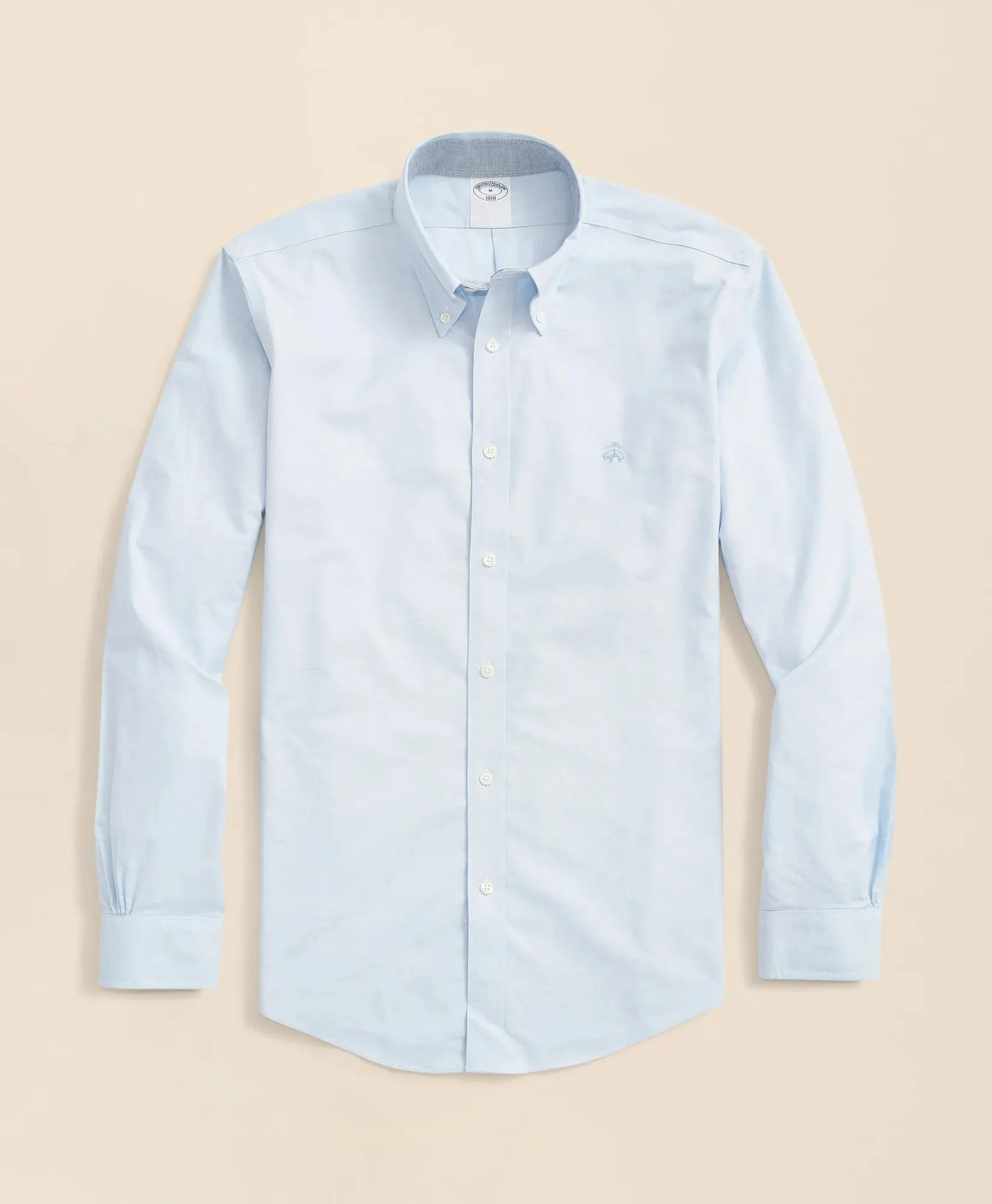 Stretch Non-Iron Oxford Button-Down Collar Sport Shirt - 1
