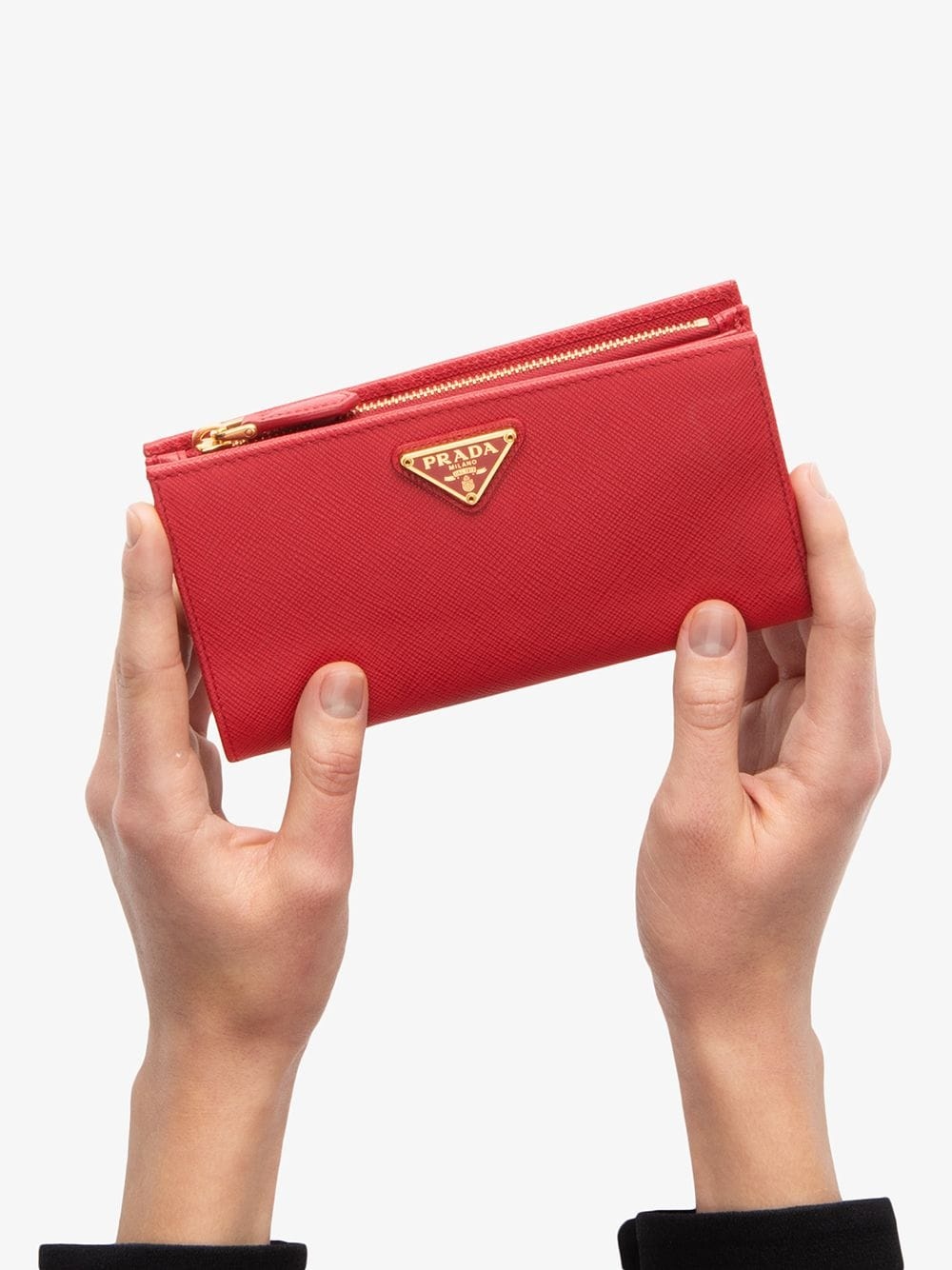 saffiano bi-fold wallet - 4