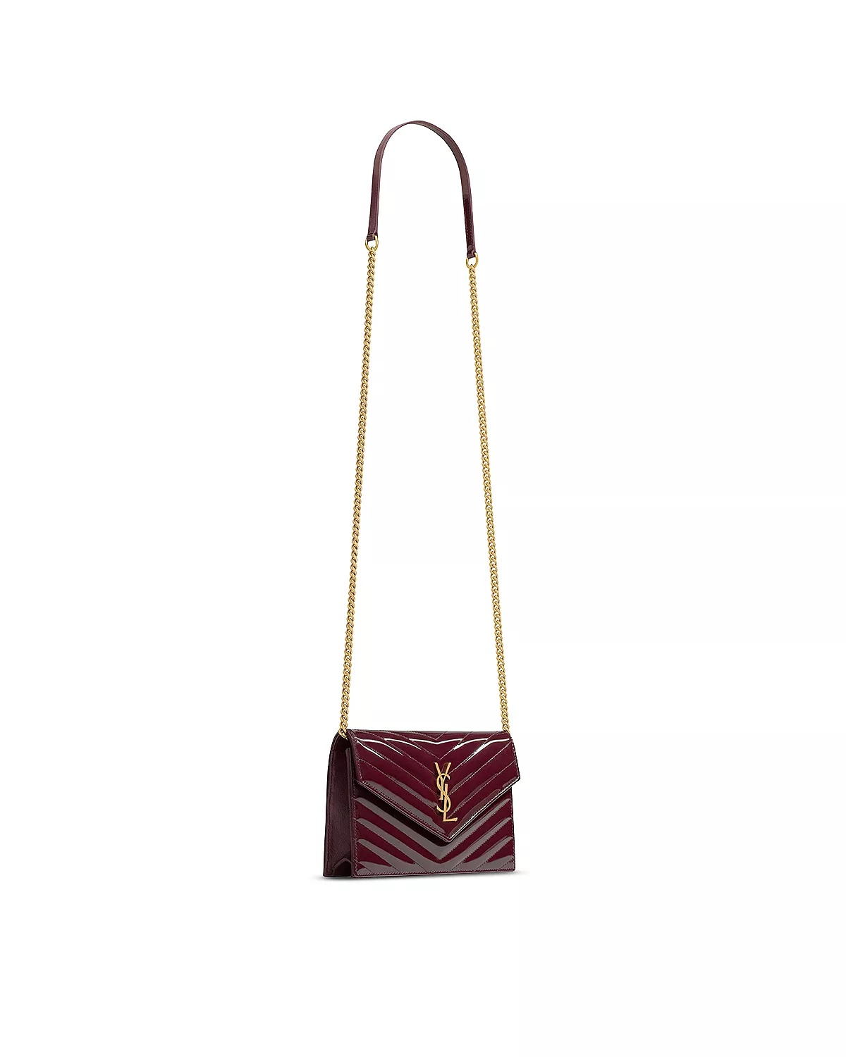Cassandre Envelope Chain Wallet in Grain Leather - 4