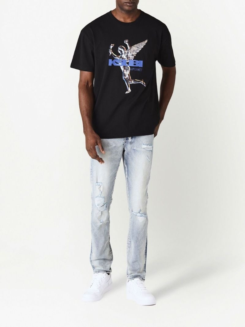 Ksubi logo-print short-sleeve T-shirt outlook