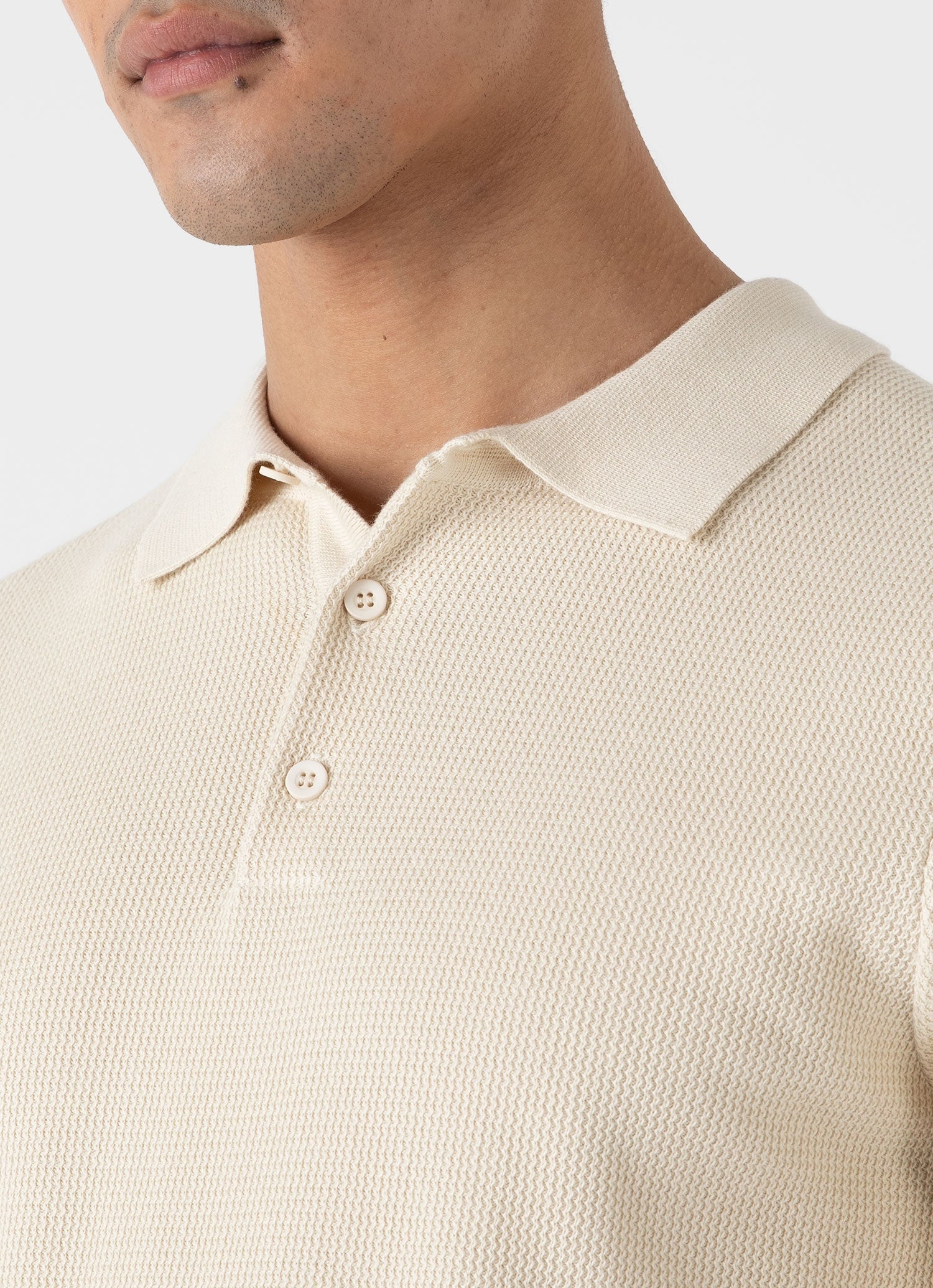 Sunspel x MR PORTER Racked Stitch Polo Shirt - 6