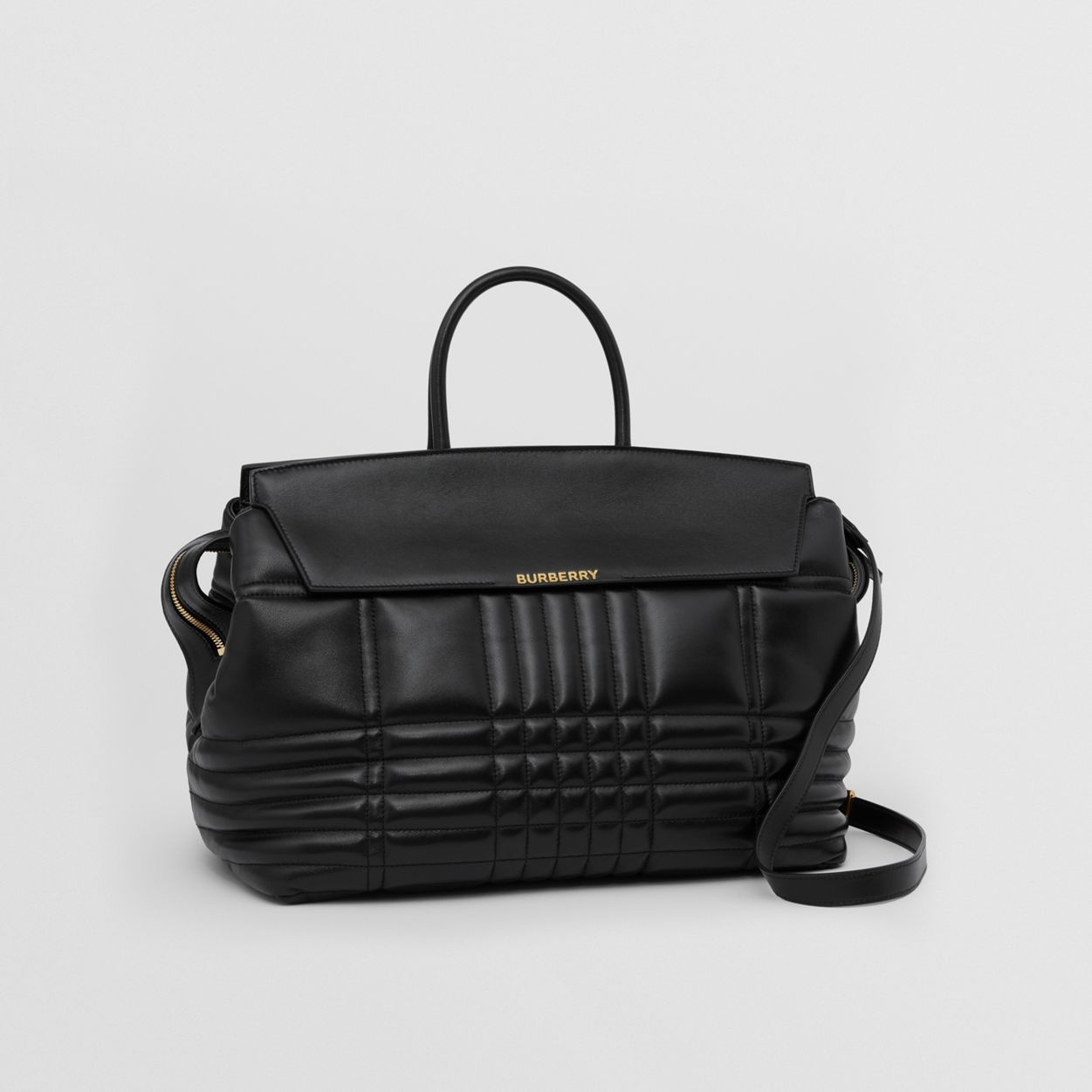 Quilted Leather Large Catherine Bag - 4