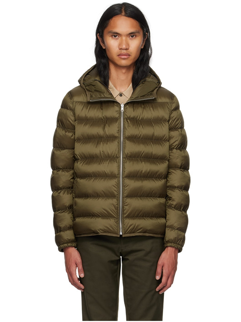 Green Reversible Down Jacket 1