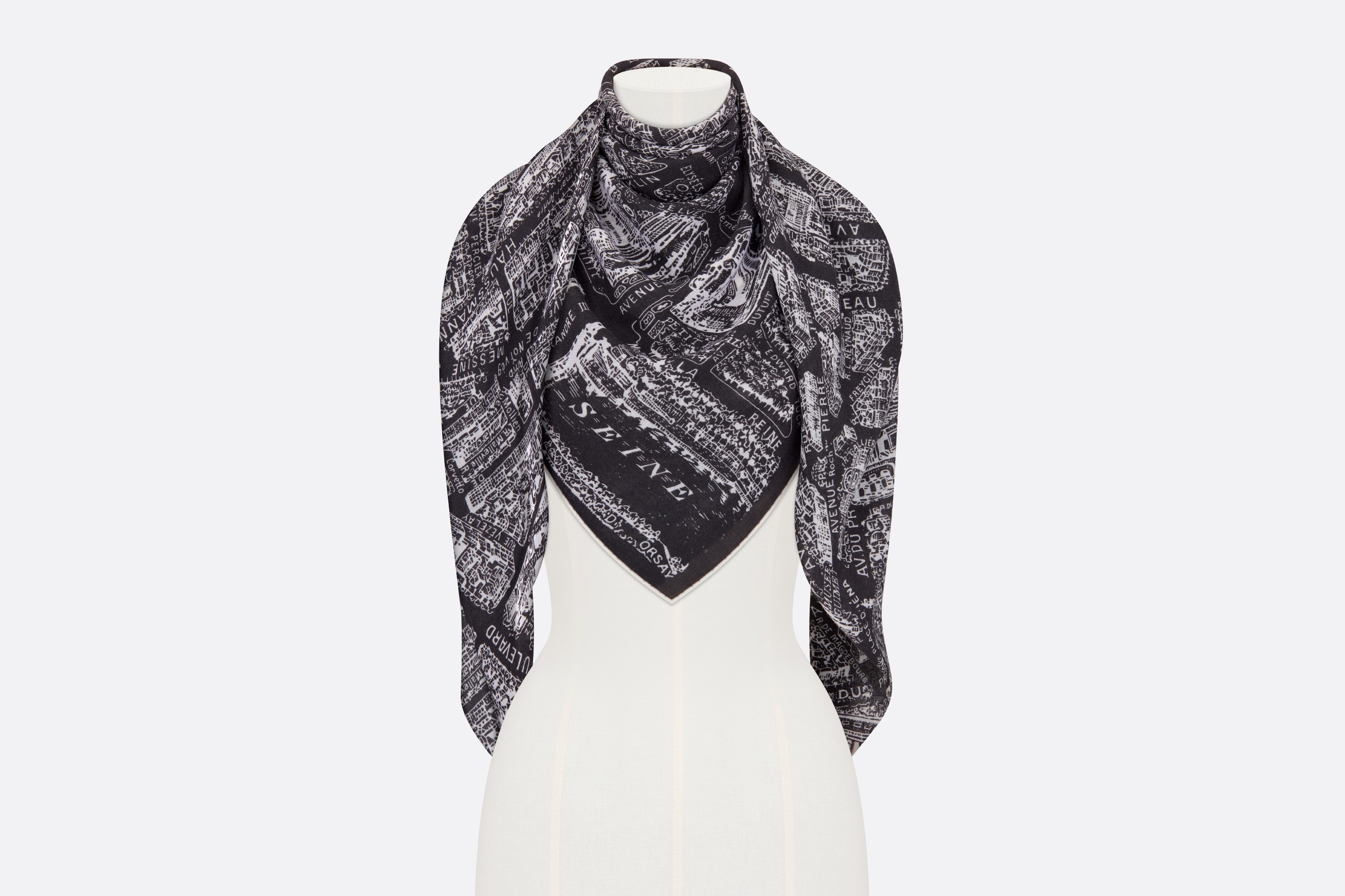 Plan de Paris Shawl - 3