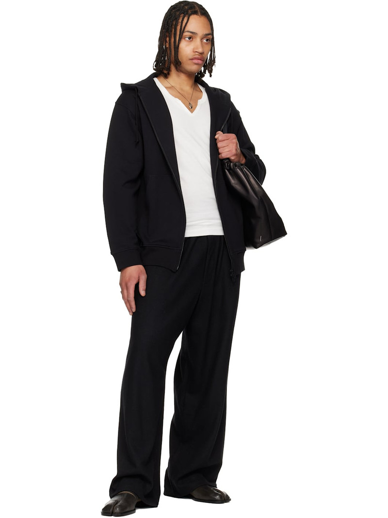 Yohji Yamamoto Off-White Single Jersey V Neck Tank Top outlook