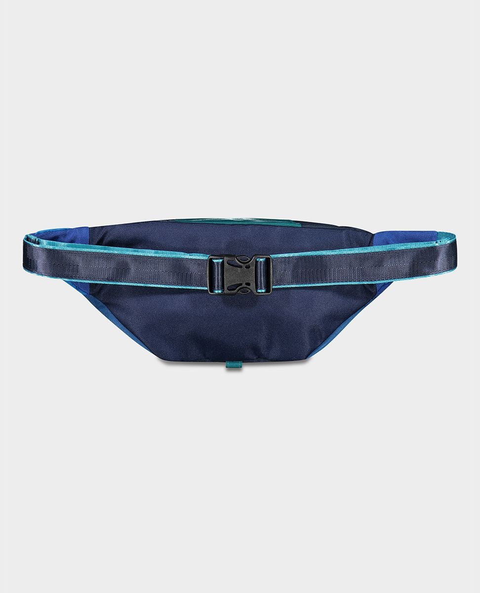 Color block waist bag with embroidered Logo - 2